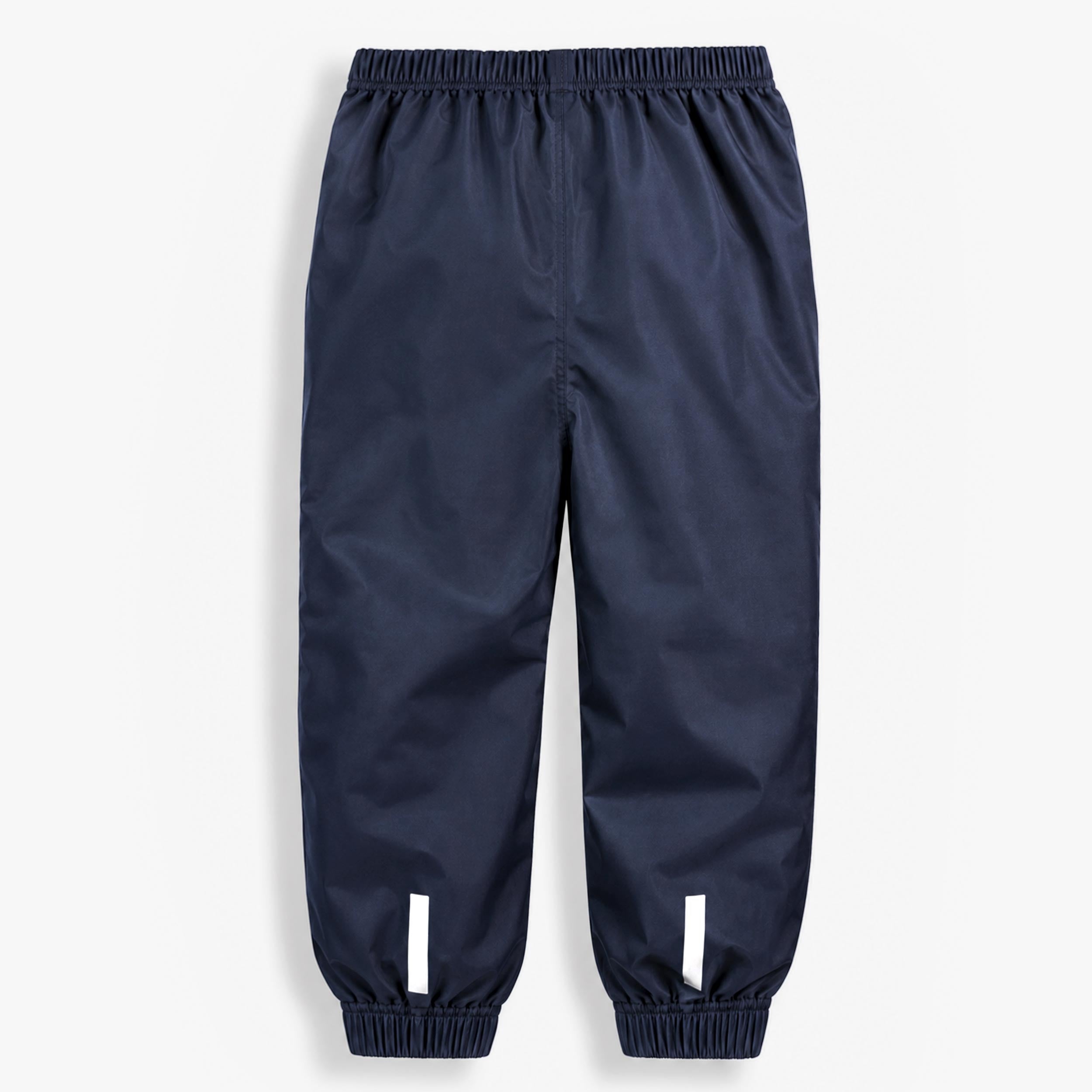 Dark blue nylon outdoor pants, child