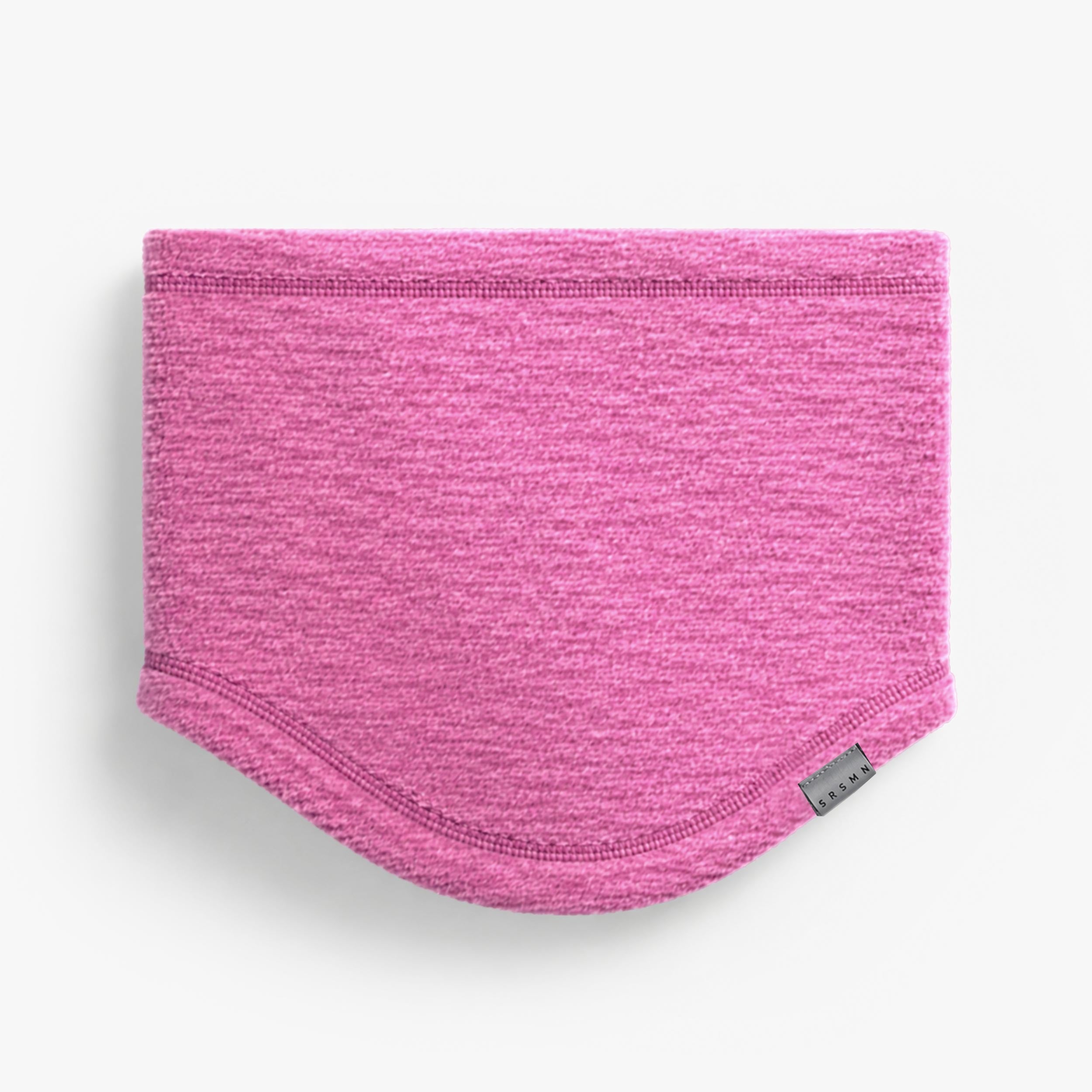 Cache-cou mauve en polar, enfant fille