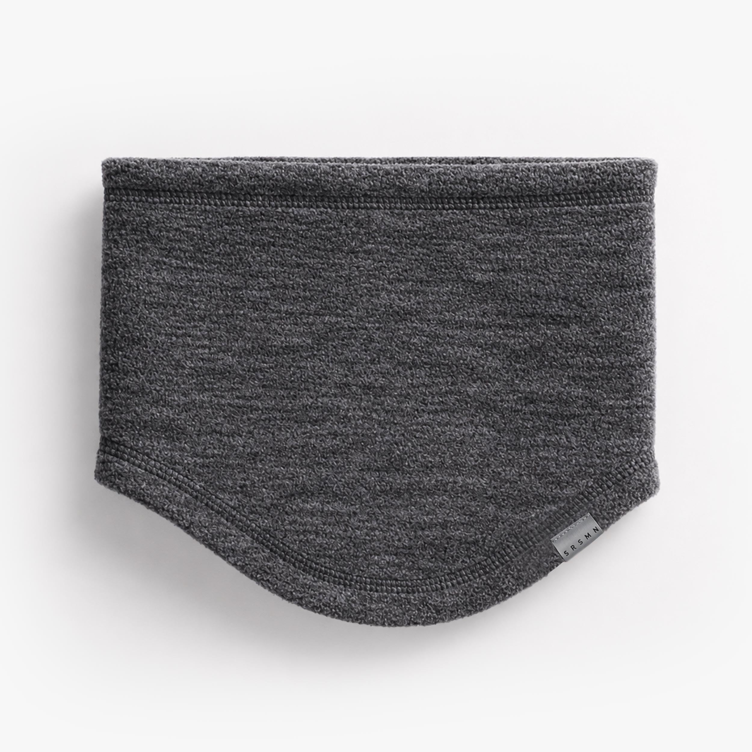 Gray fleece neck warmer, child