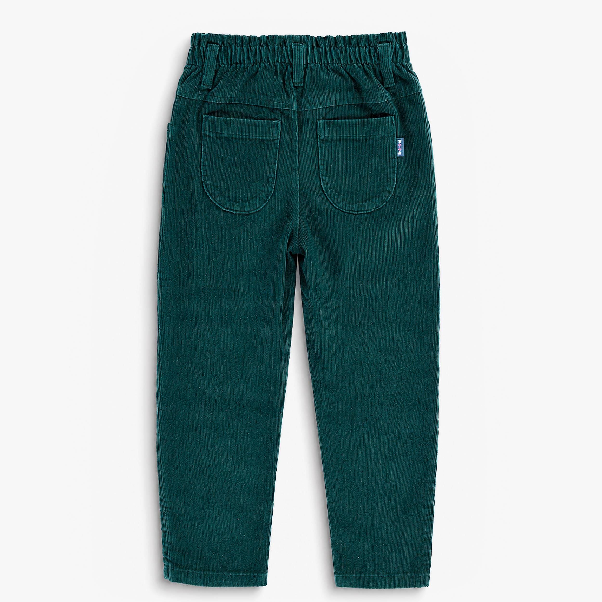 Turquoise Corduroy Pants, child