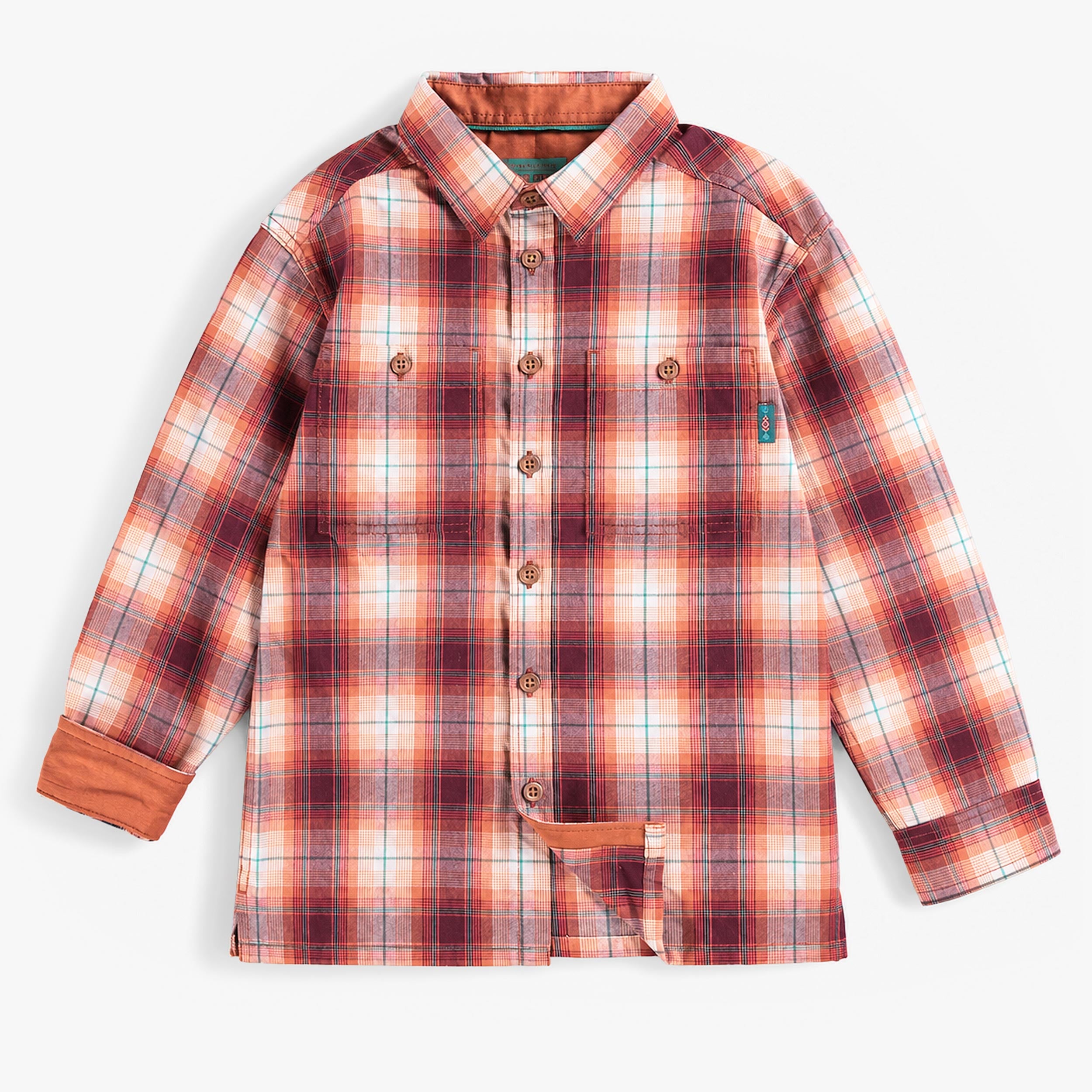 Plaid flannel shirt, child