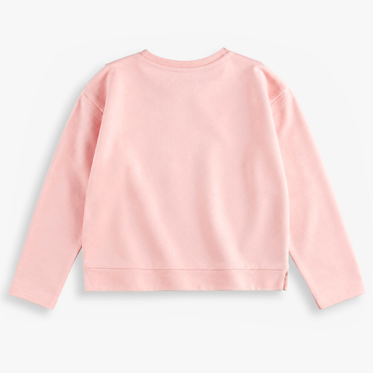 Pink sweater with bow collar, child