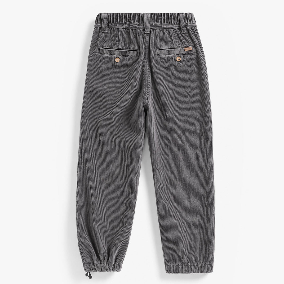 Grey corduroy pants, child