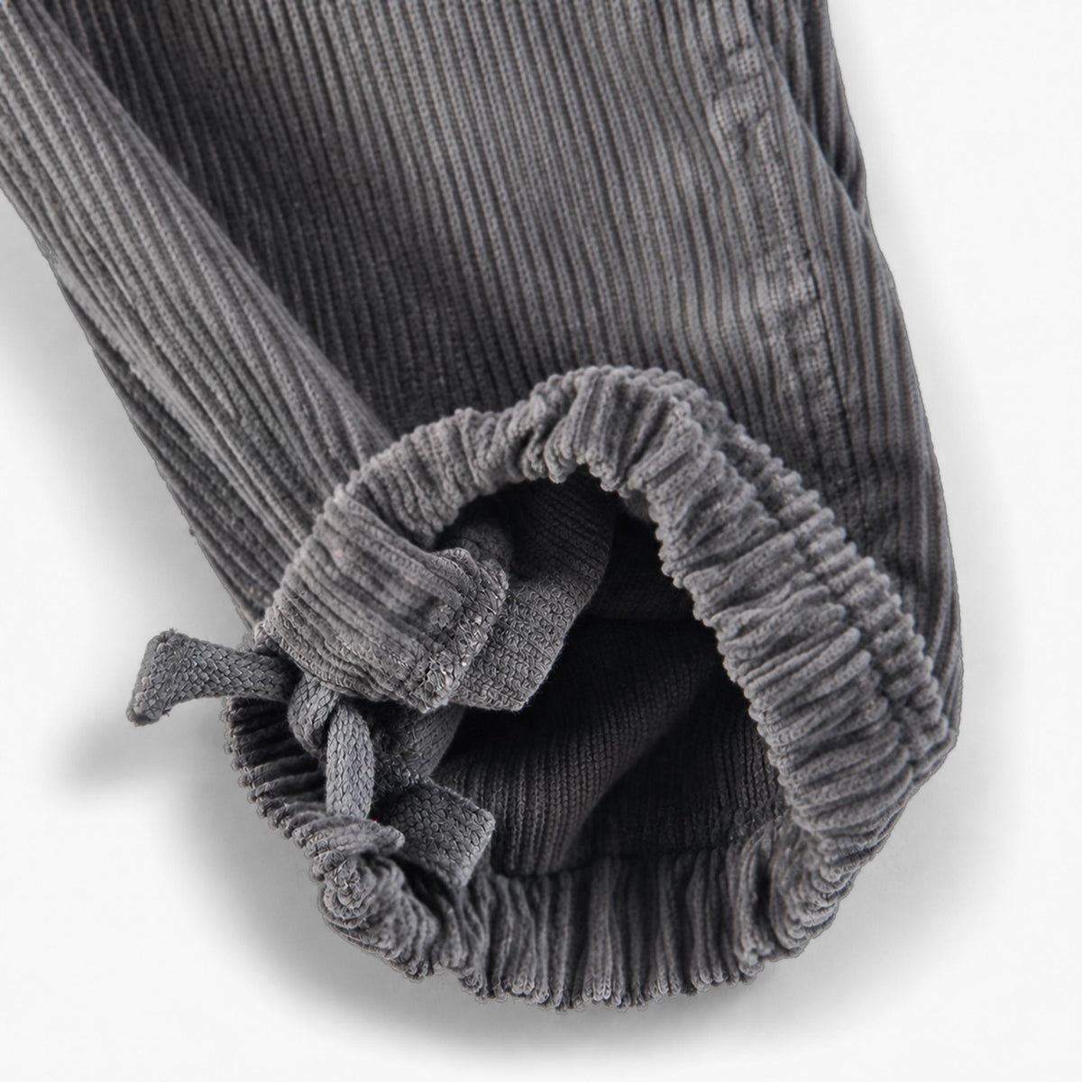 Grey corduroy pants, child