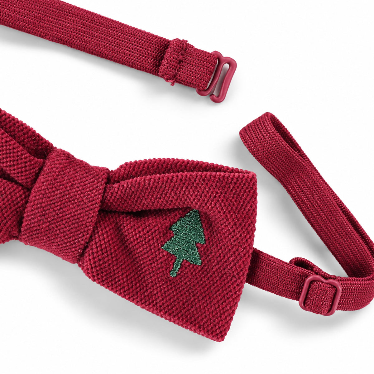 Red corduroy bow tie, child