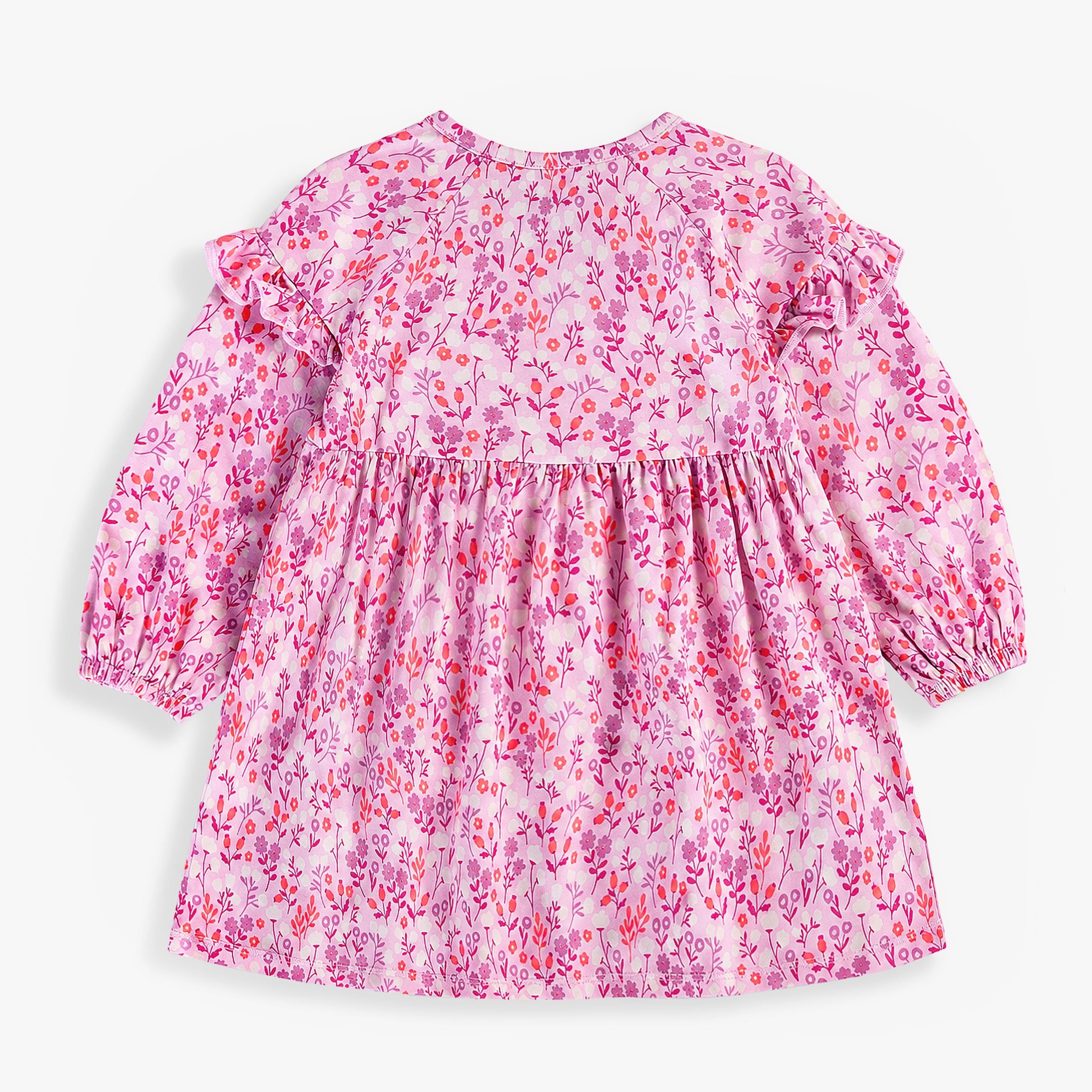 Robe rose à imprimé floral, bébé