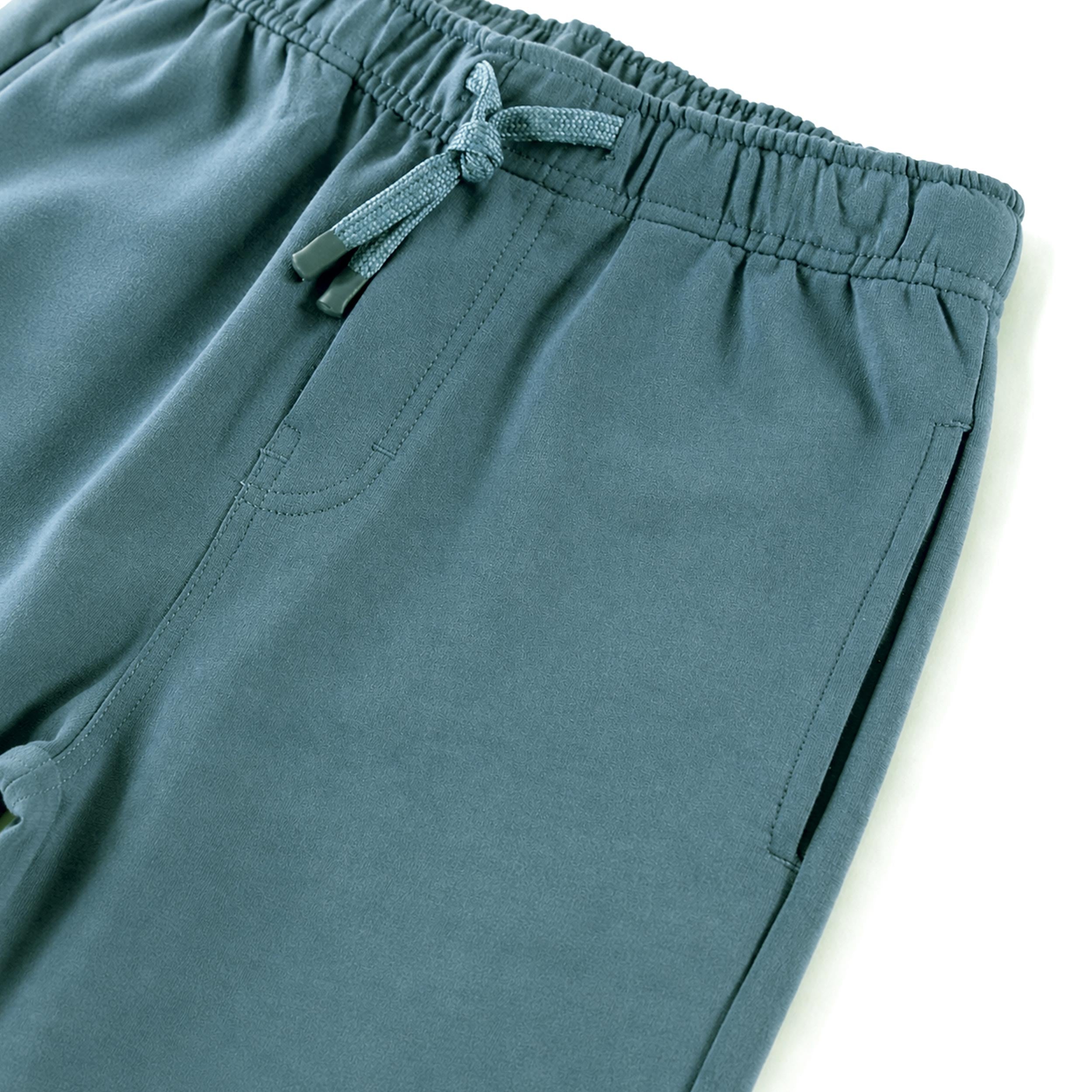 Blue french terry pants, child