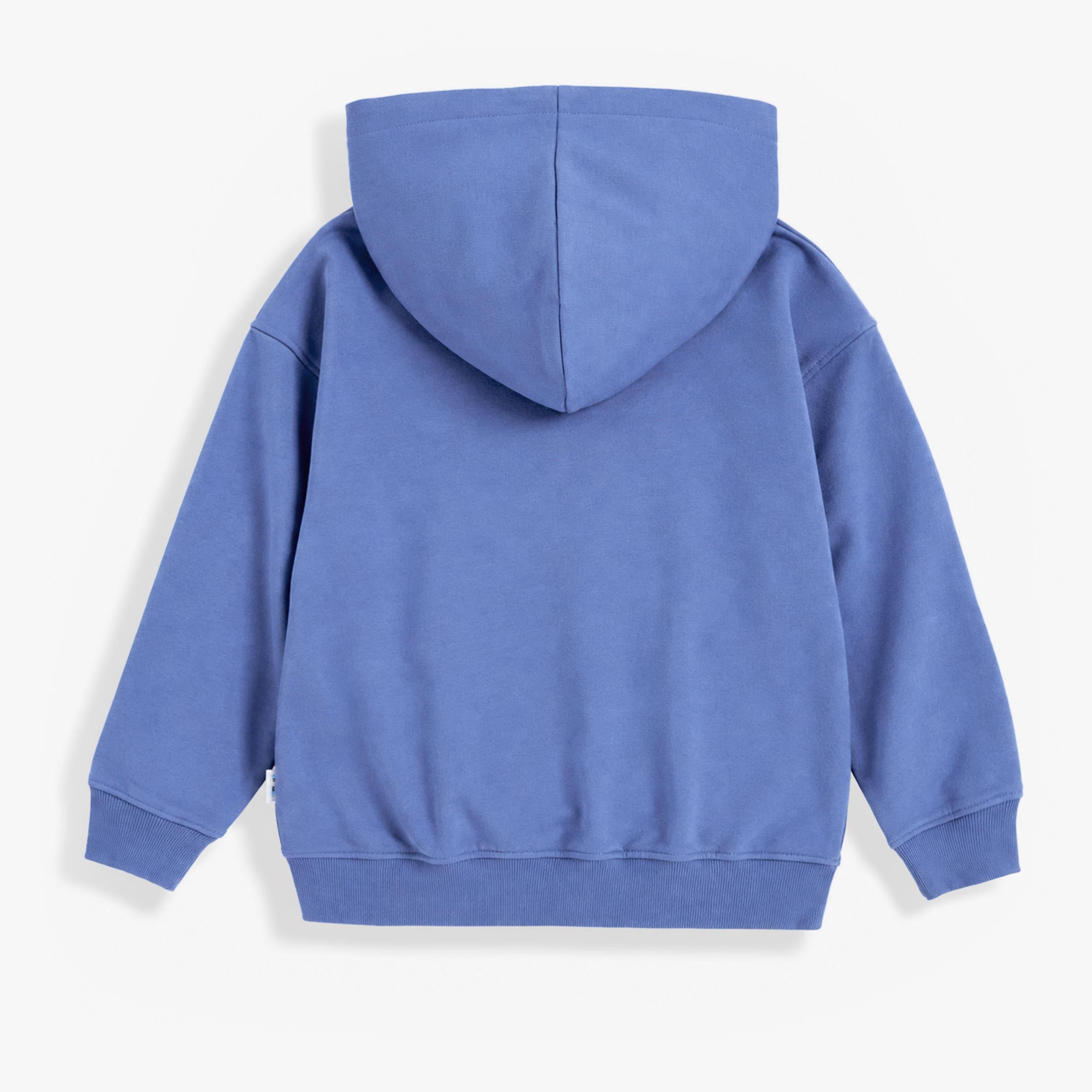Chandail à capuchon bleu avec illustration de ramen, enfant