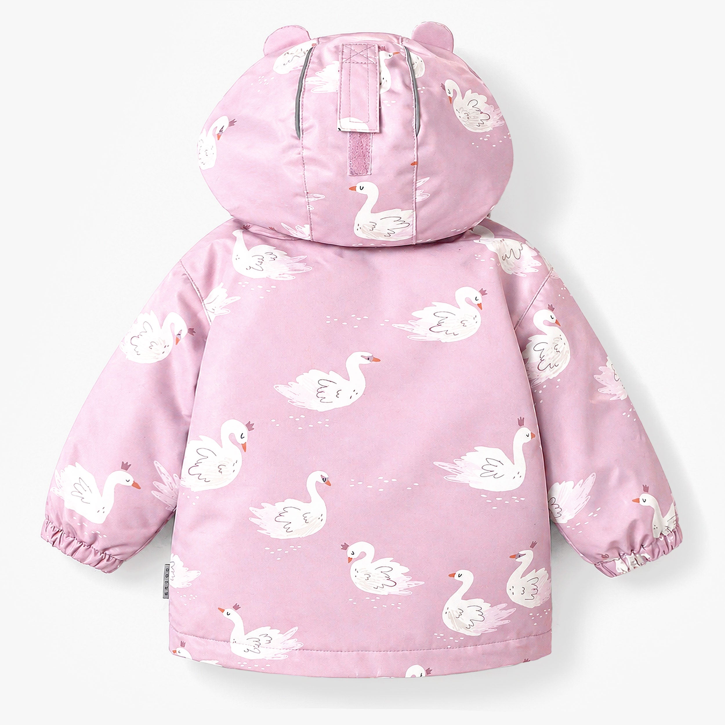 Pink Printed 3-in-1 snowsuit, baby