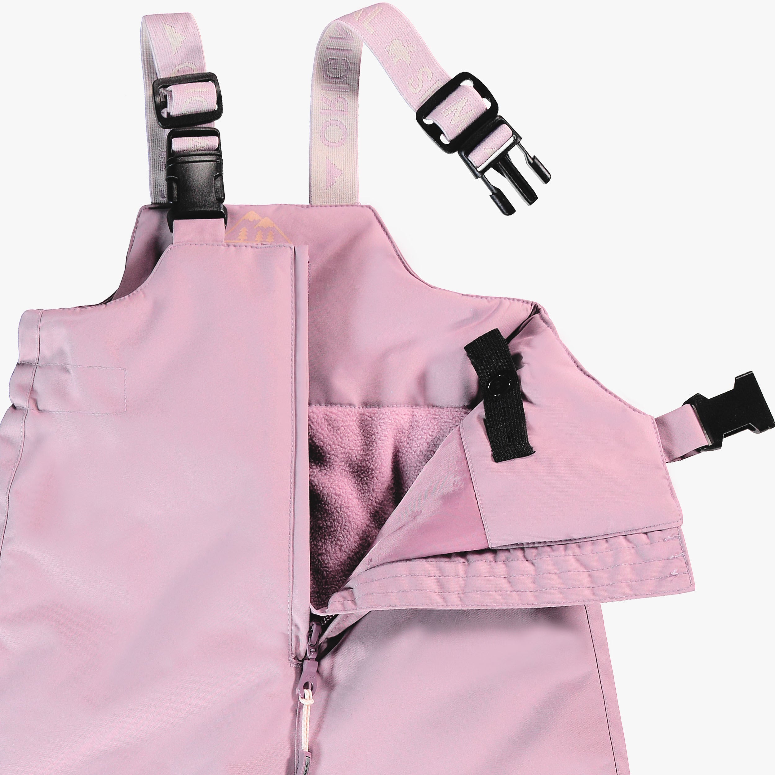 Pink Printed 3-in-1 snowsuit, baby
