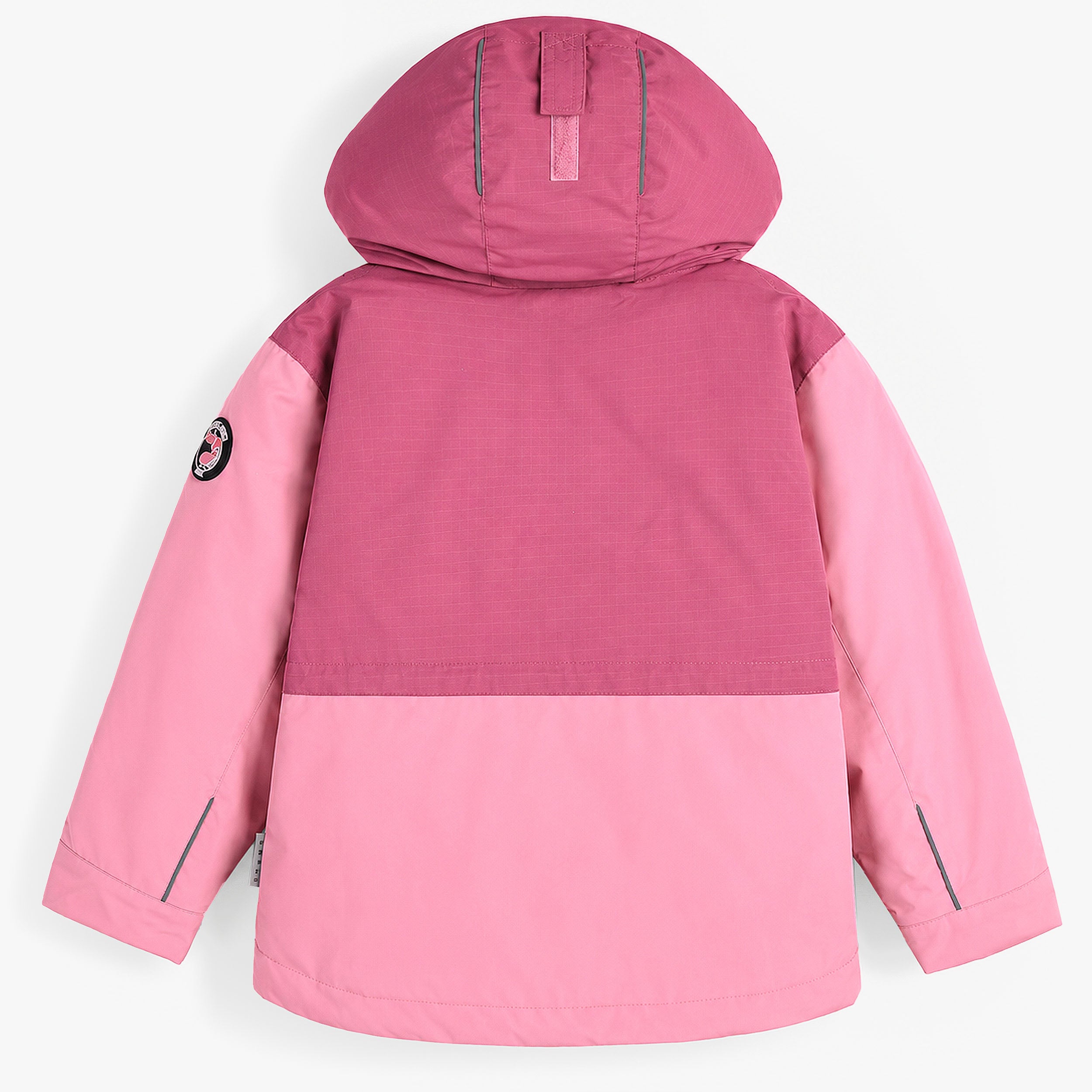 Habit de neige 3 en 1 rose et noir, enfant