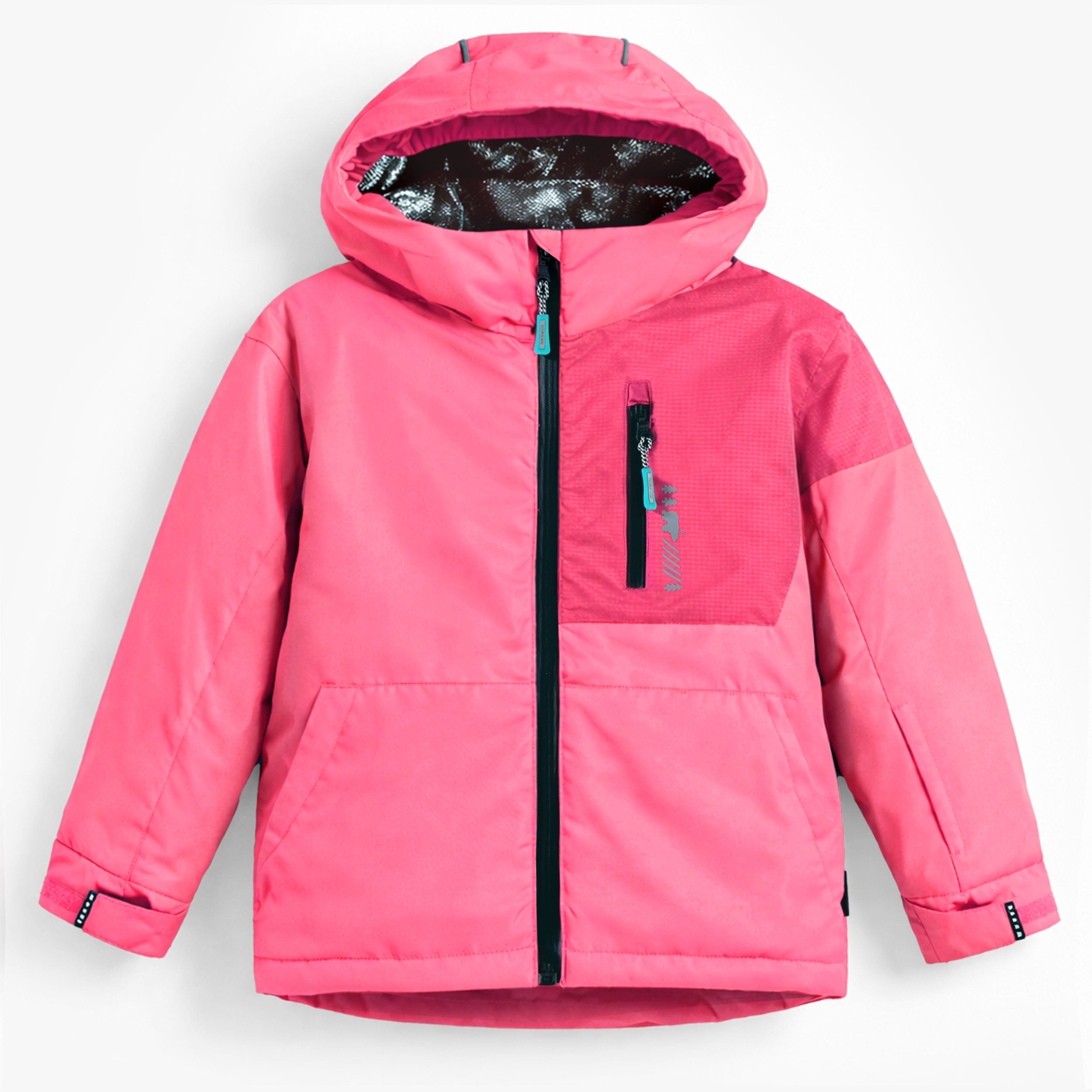 Pink PERFO+ Two-Piece Snowsuit, child