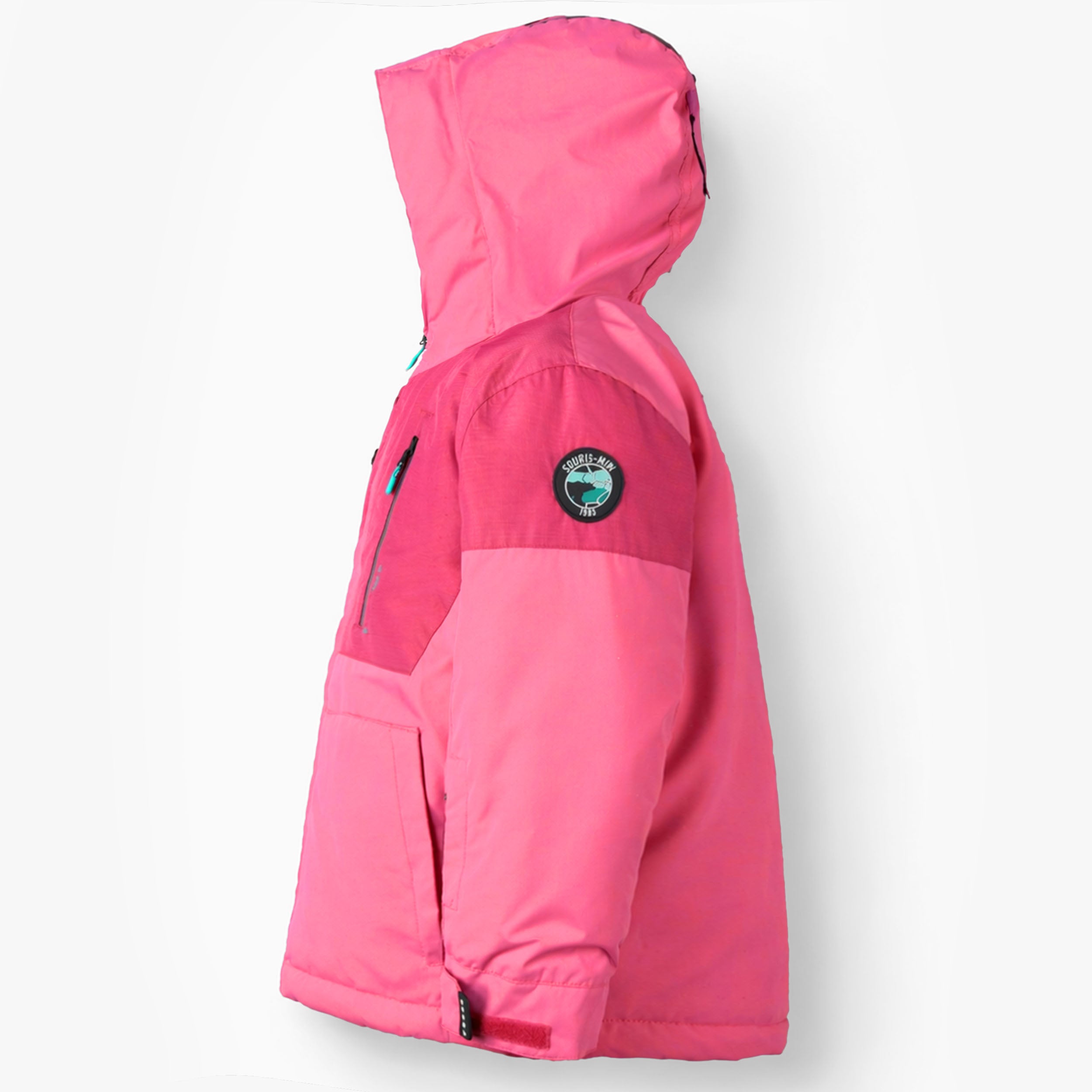 Pink PERFO+ Two-Piece Snowsuit, child