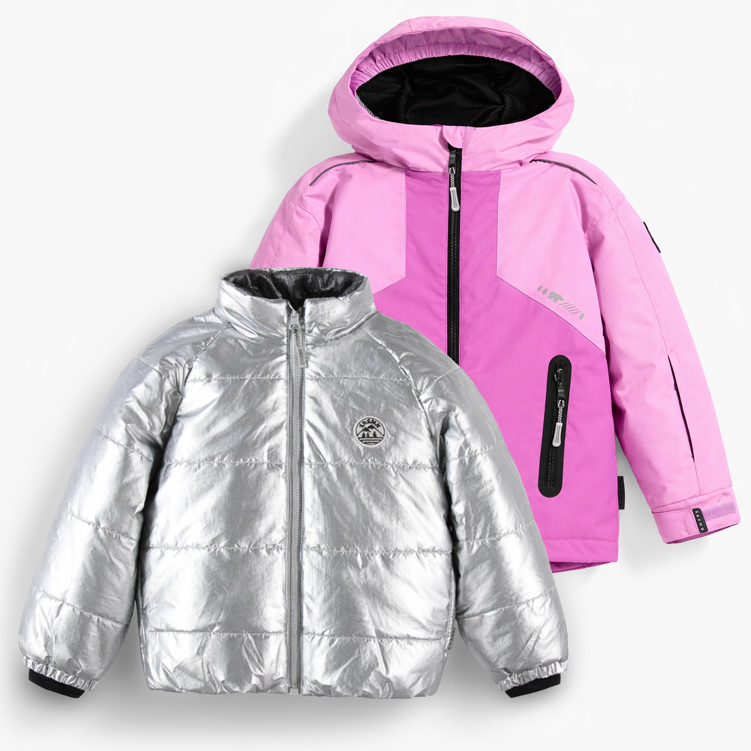 Pink 3-in-1 Winter Jacket, child