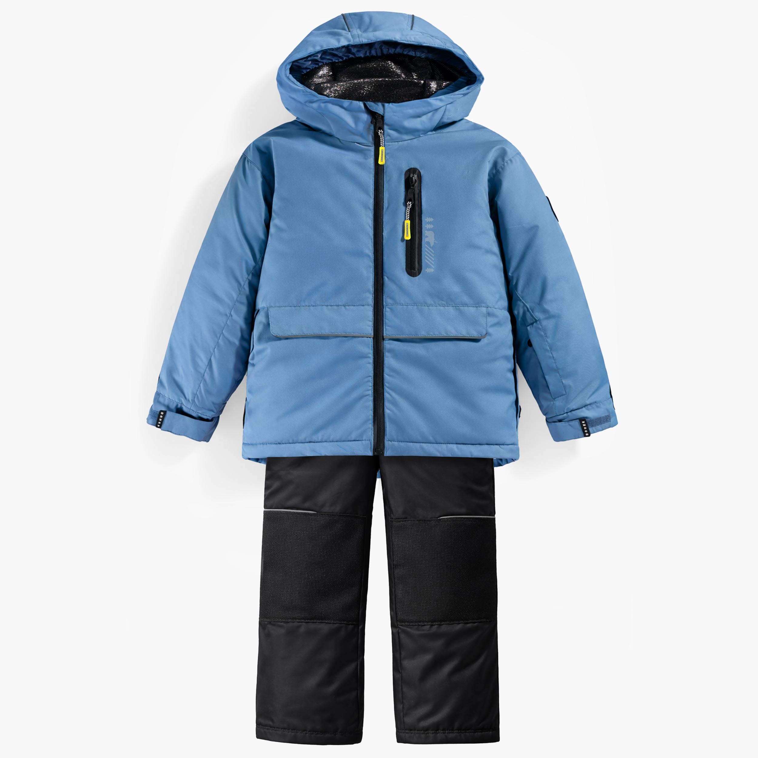 Habit de neige deux pièces PERFO+ bleu et noir, enfant