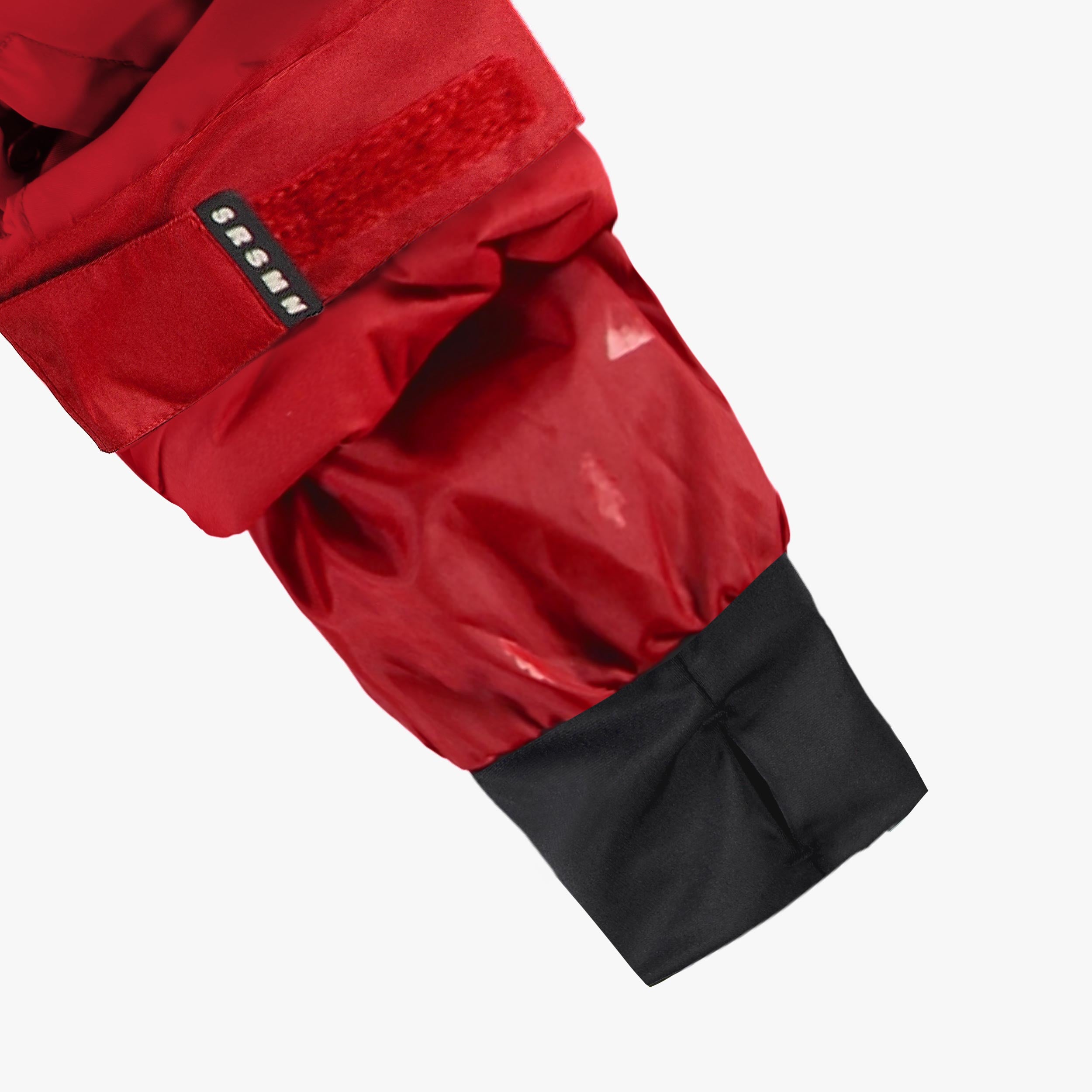Habit de neige deux pièces PERFO+ rouge et noir, enfant