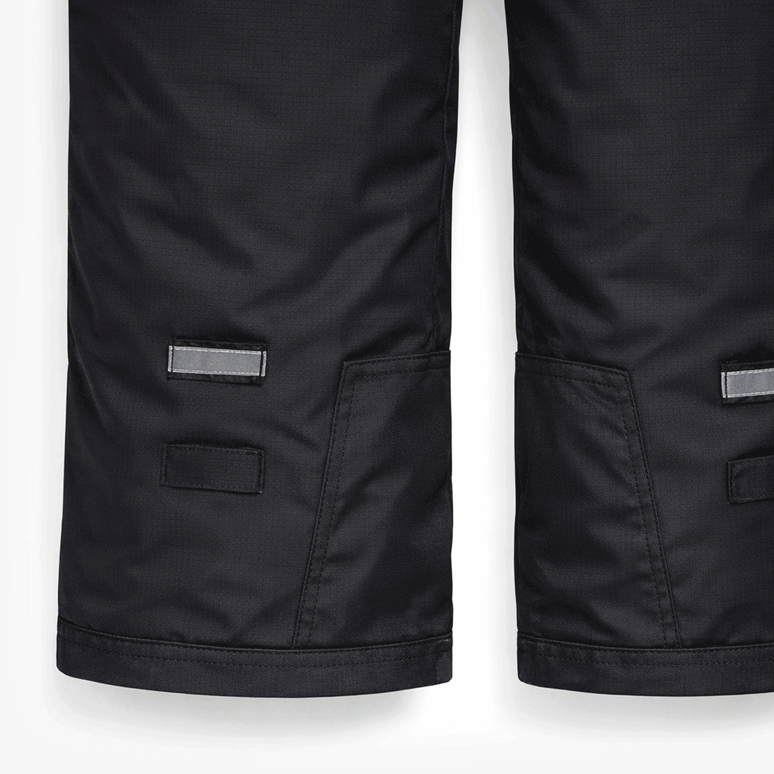 Black Snow Bib Pants, child