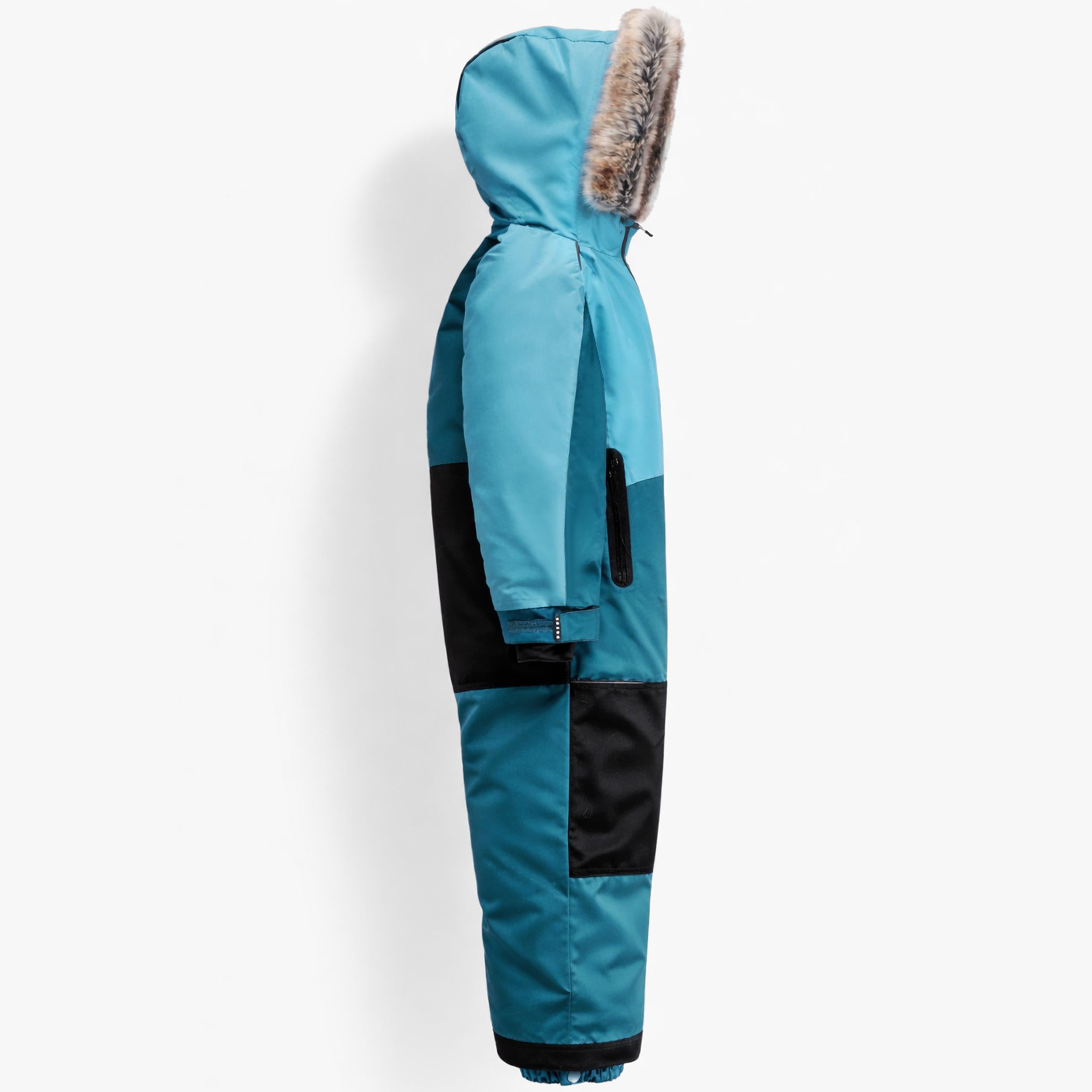 Blue One-Piece Snowsuit, child