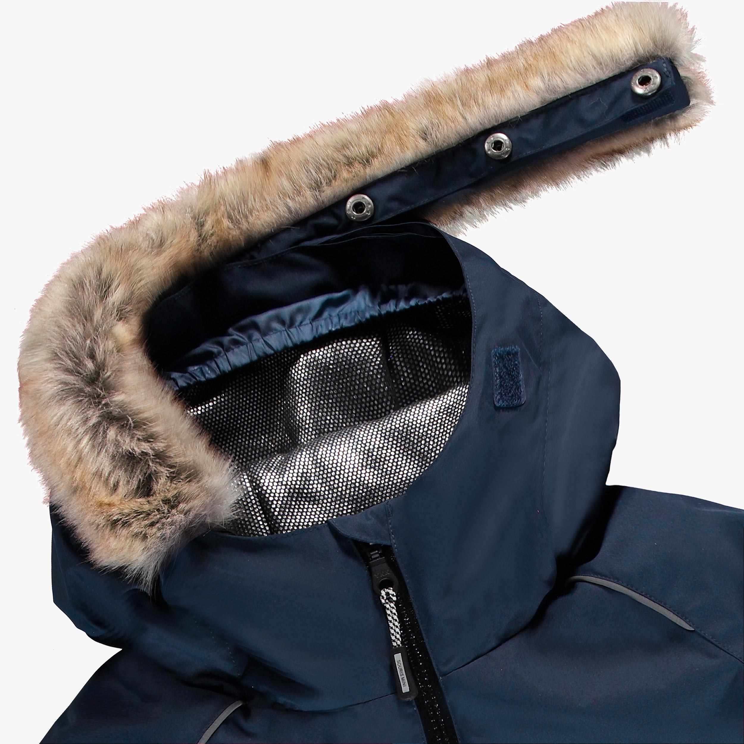 Navy One-Piece Snowsuit, child