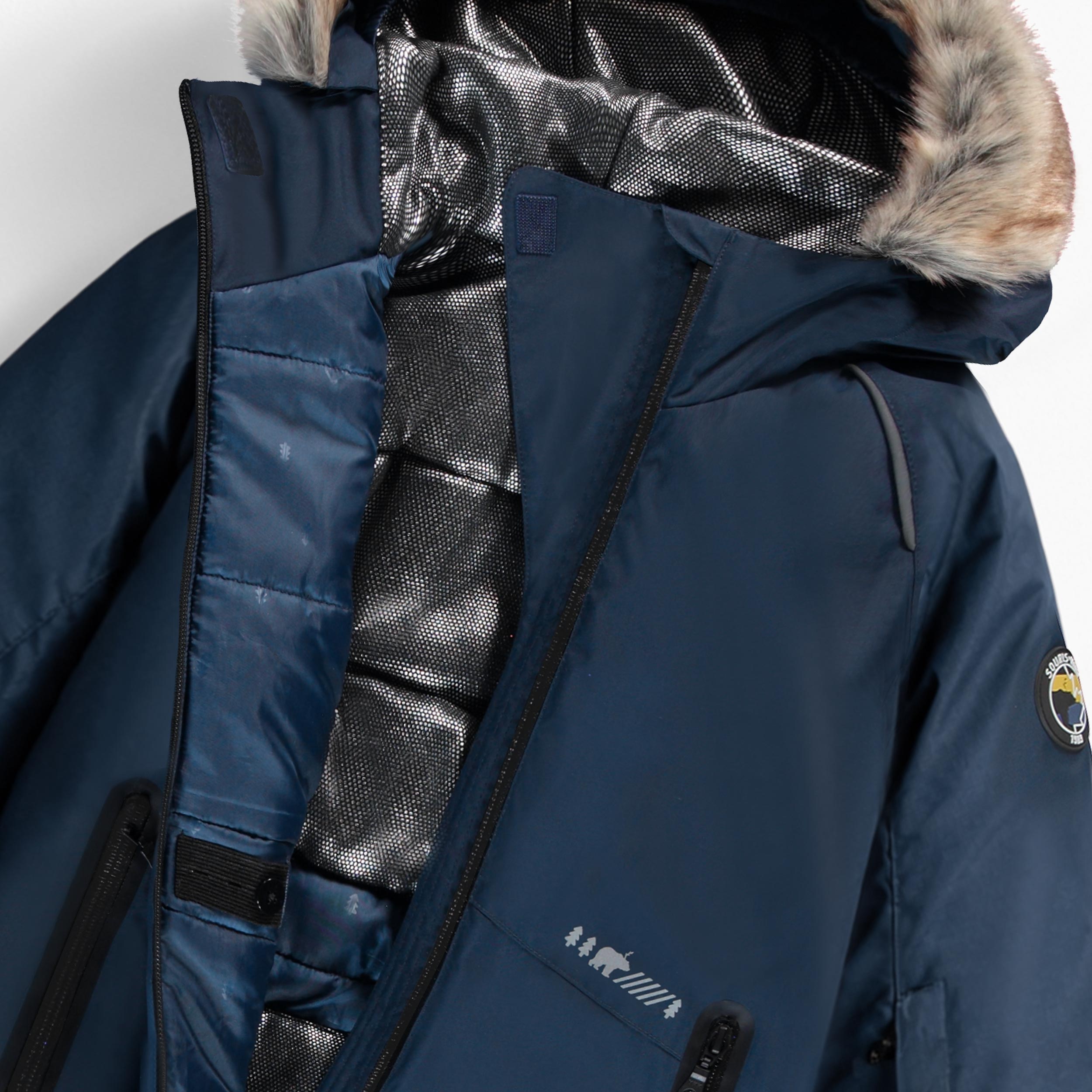 Navy One-Piece Snowsuit, child