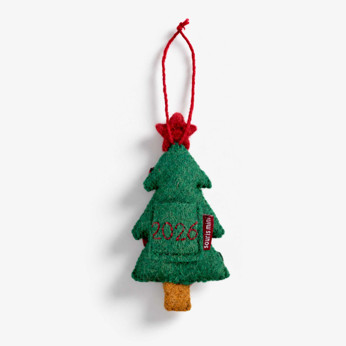 Felt holiday ornament - Christmas tree