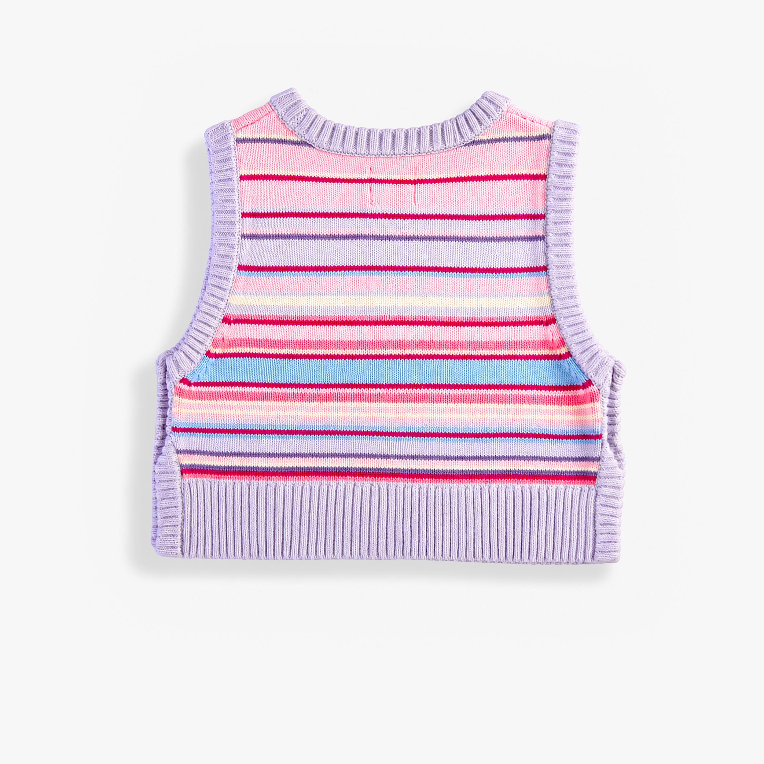 Striped knit tank top, child