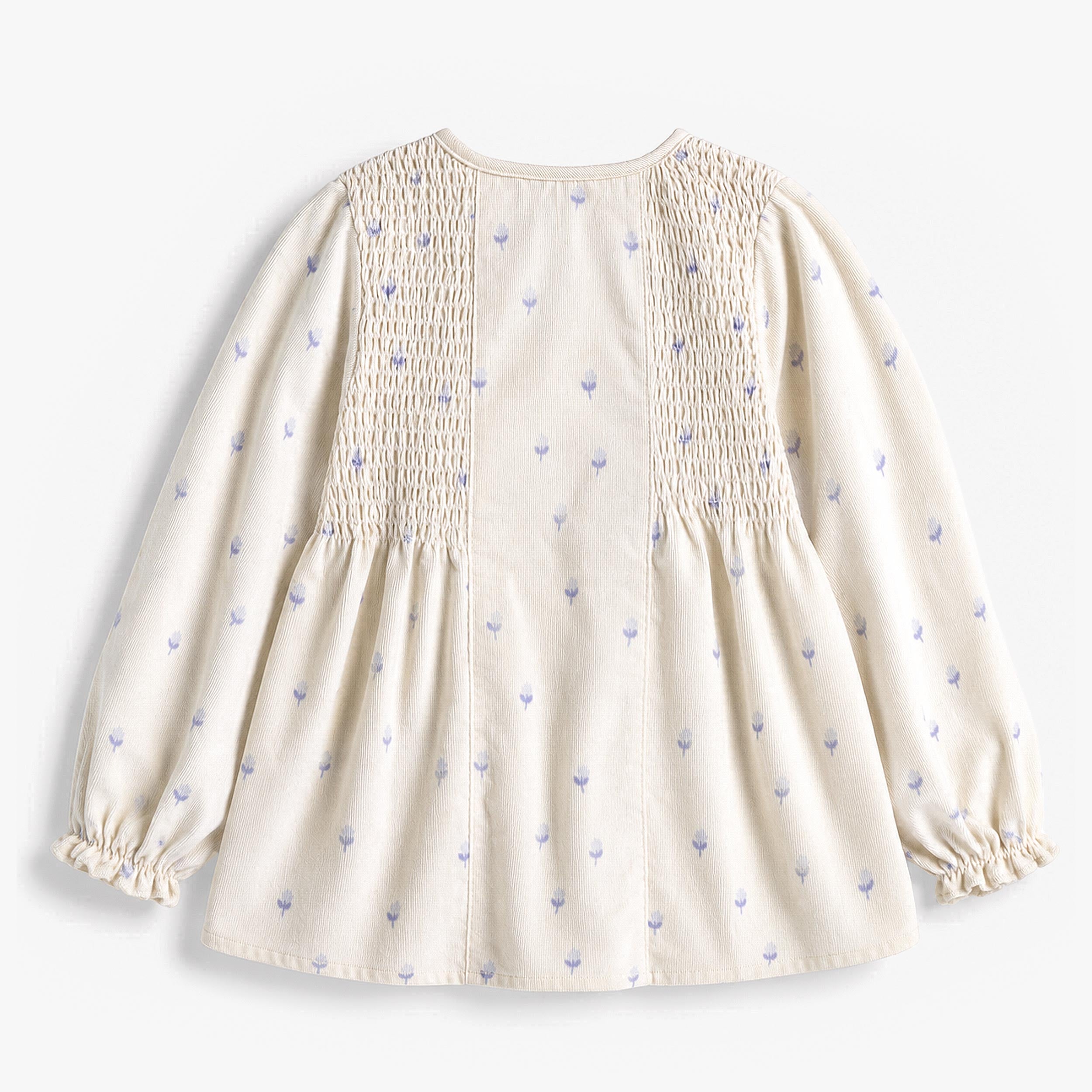 Floral corduroy shirt, child | Souris Mini