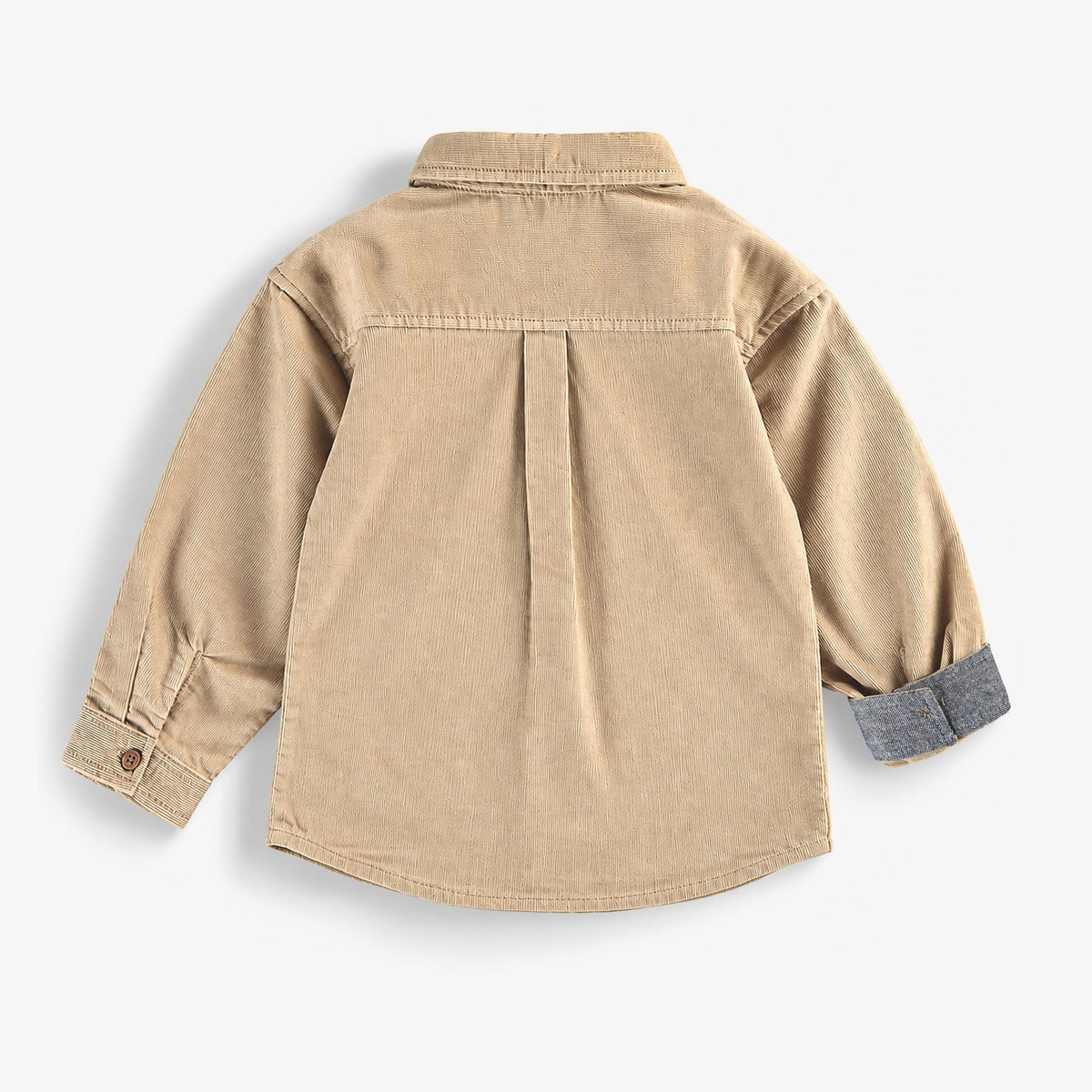Beige corduroy shirt, baby