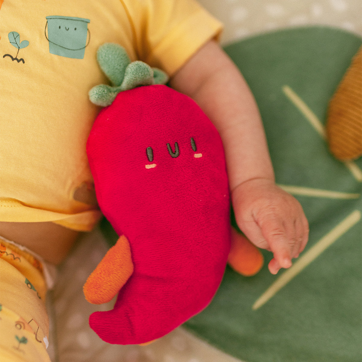 Adorable jalapeno pepper-shaped plush