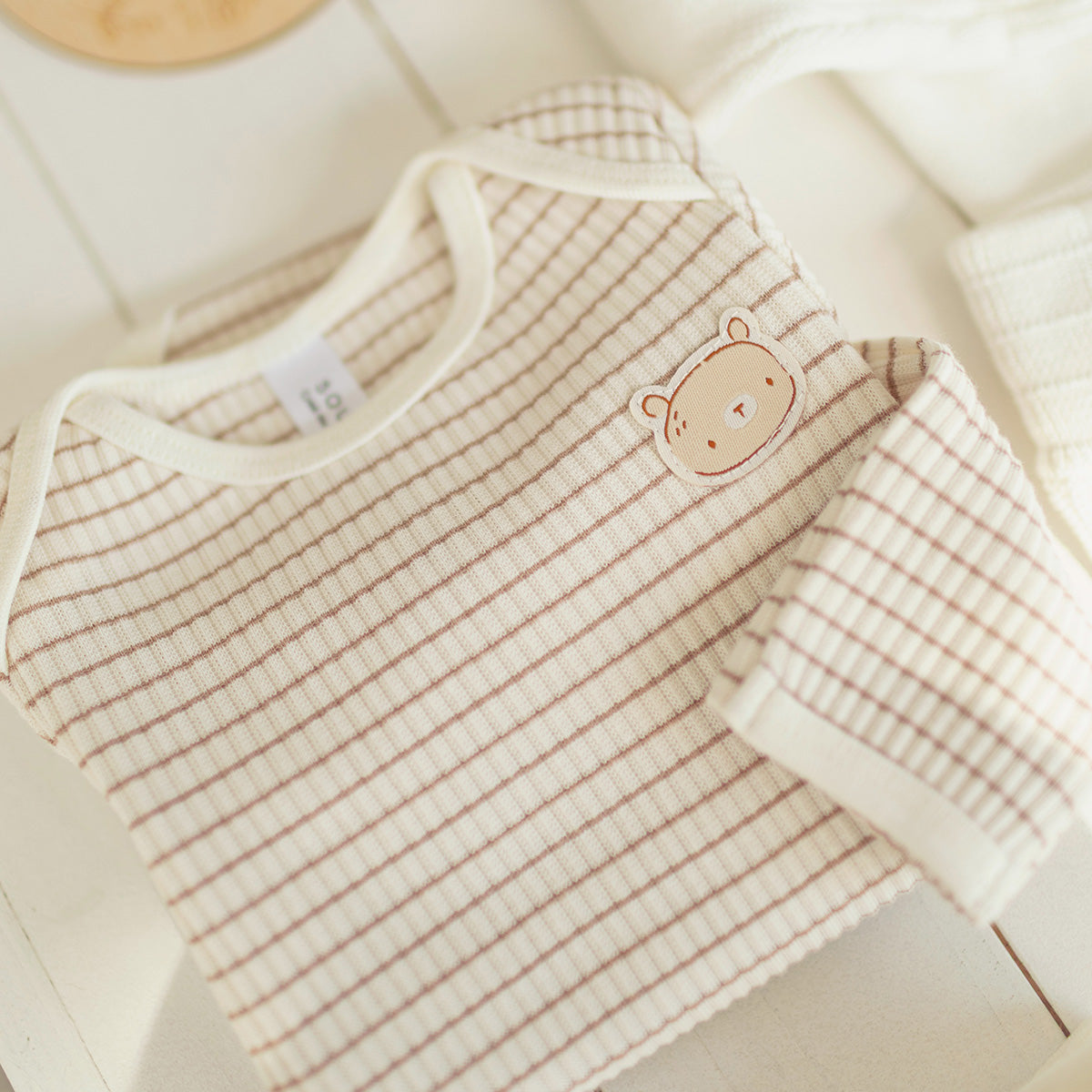 Cream and beige “The Premium” gift set (14 pieces), newborn