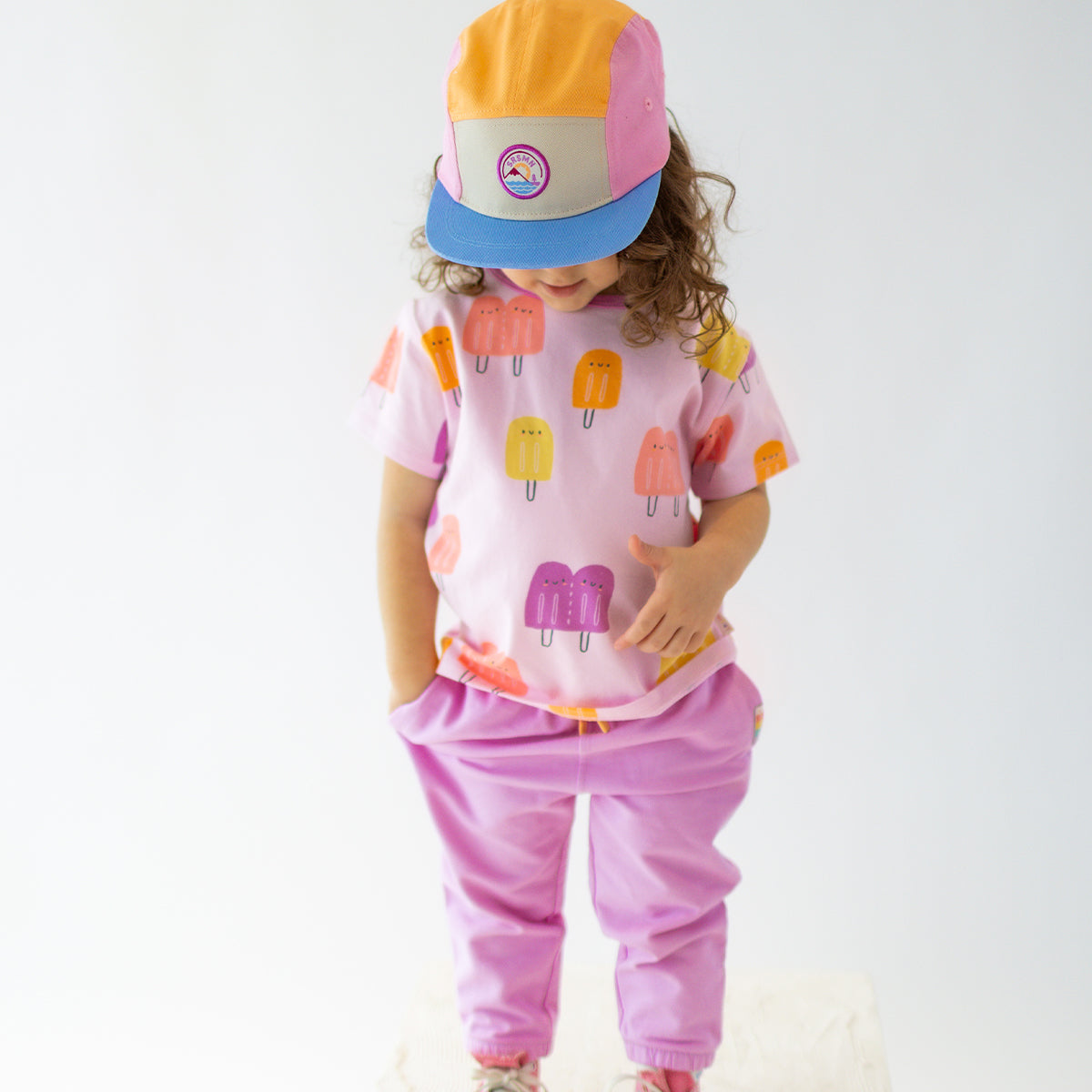 Color block cap, baby