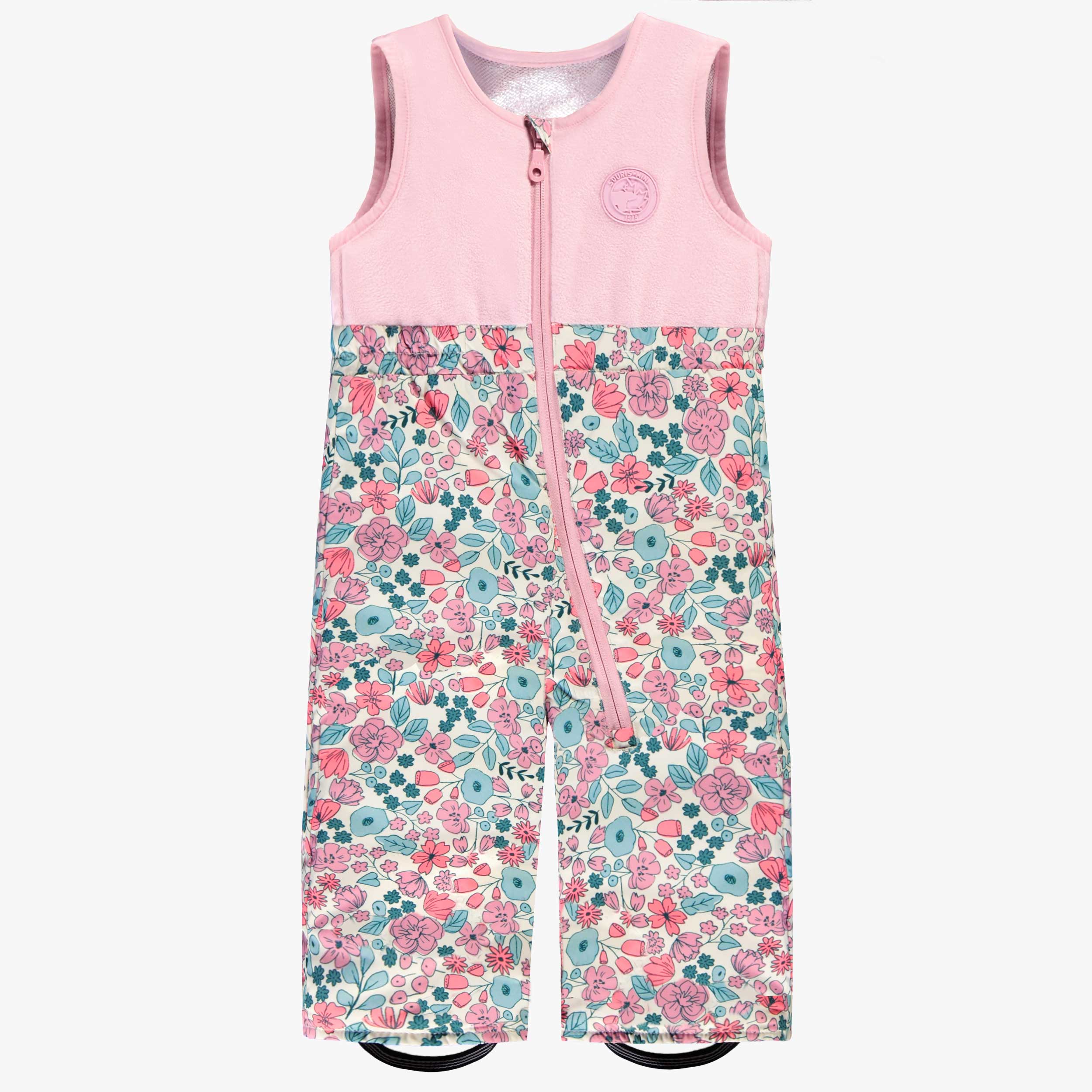 Pantalon-Habit de neige deux pièces avec motif floral, bébé - Souris Mini