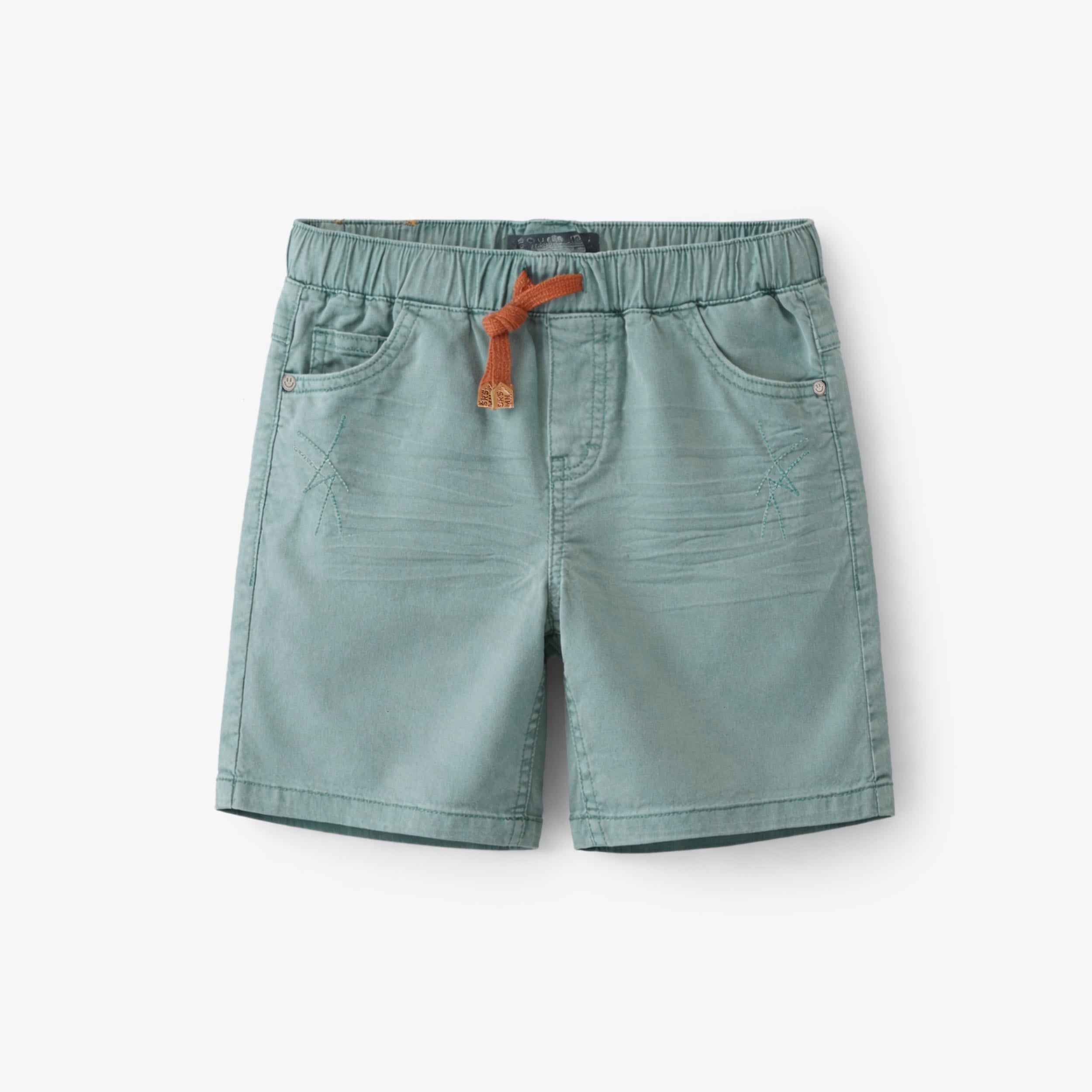 Bermuda turquoise en denim, enfant - Souris Mini