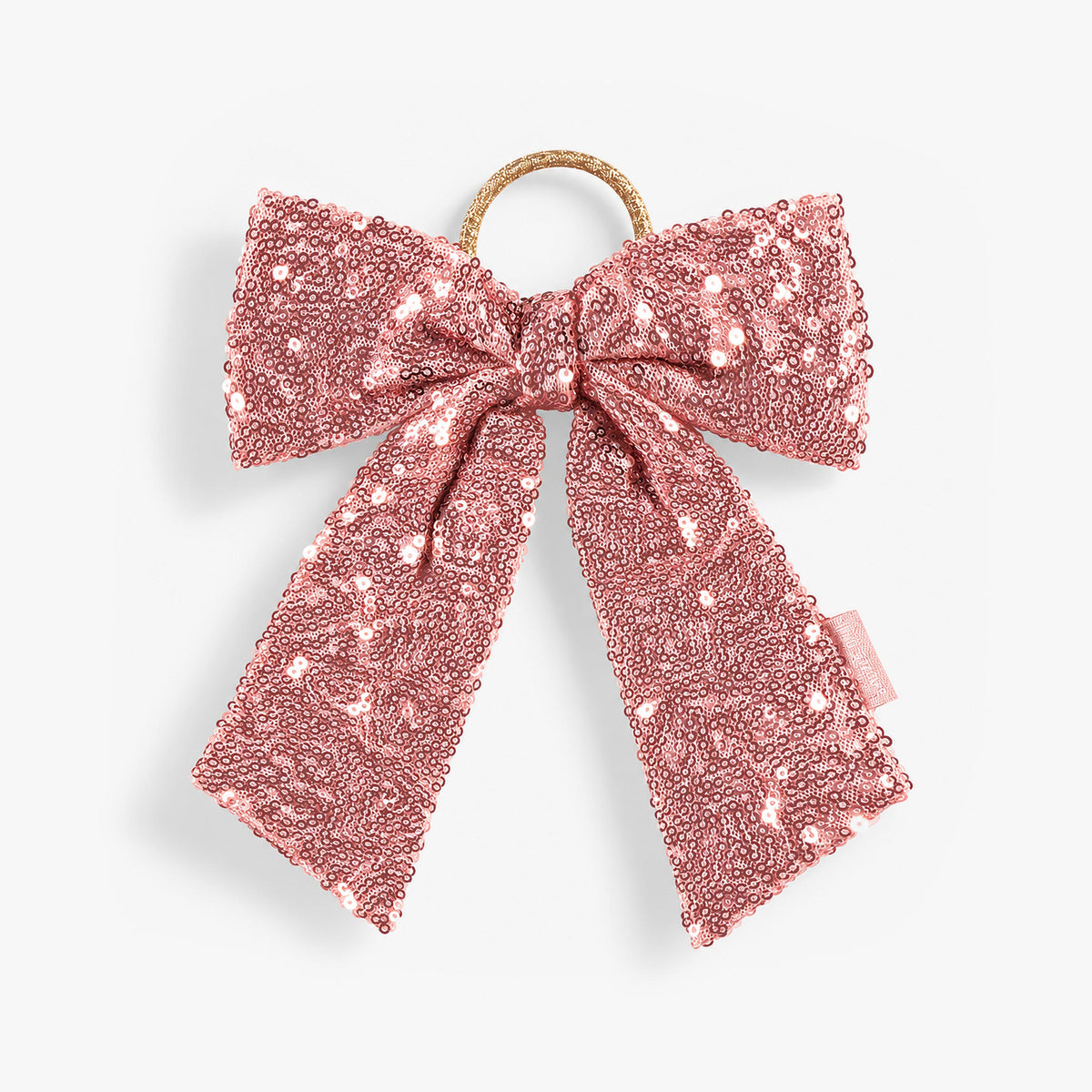 Boucle à cheveux à paillettes roses, enfant fille - Souris Mini