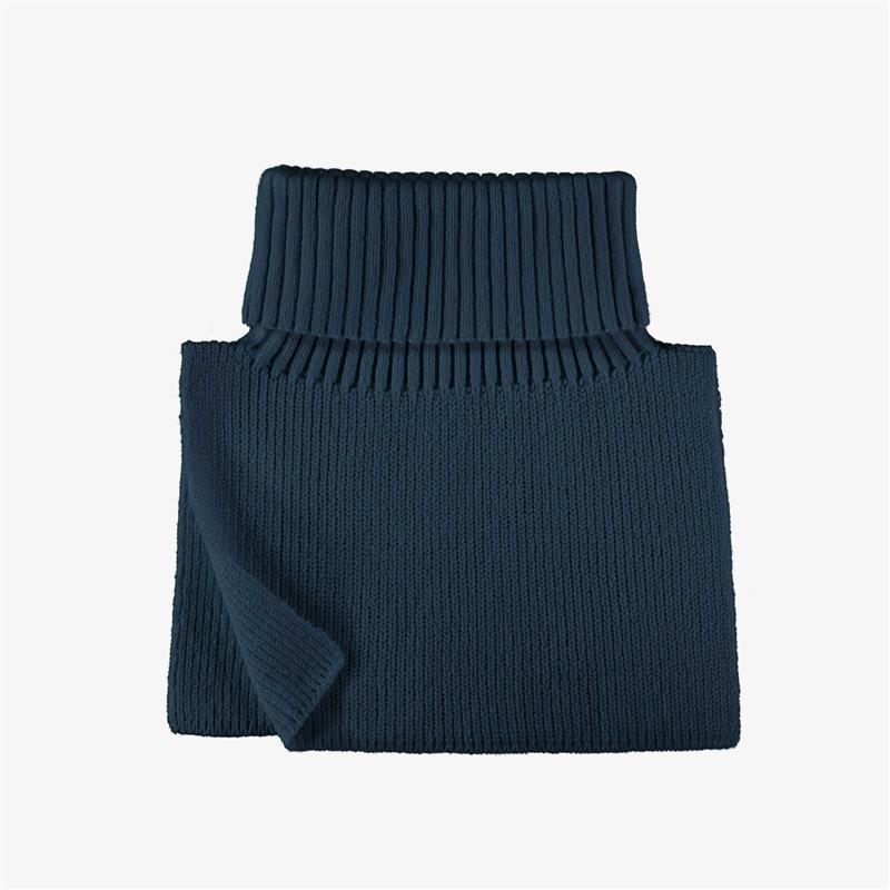 Cache-cou bleu marine en tricot, enfant - Souris Mini