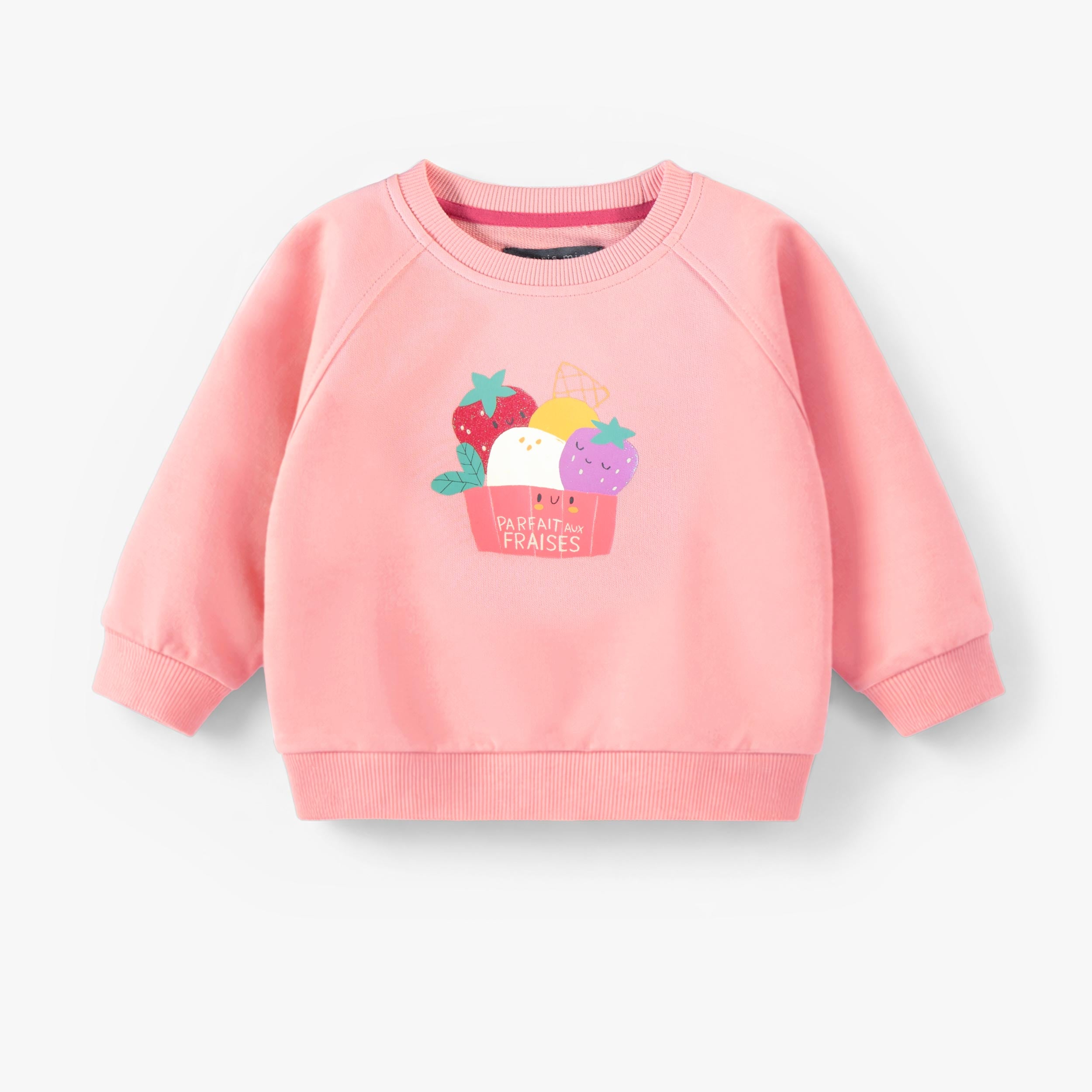 Chandail rose avec illustration, bébé - Souris Mini