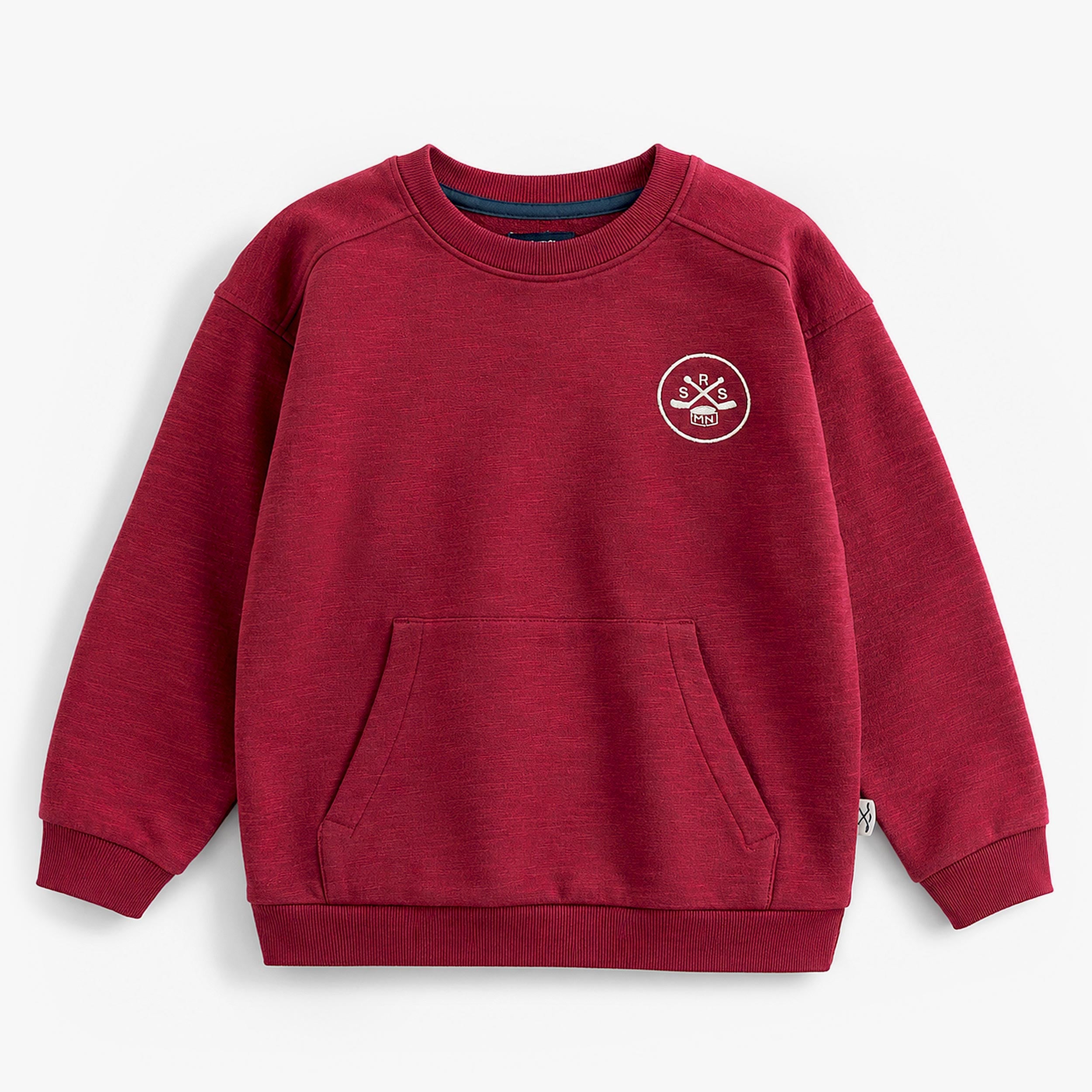 Chandail rouge en coton français, enfant - Souris Mini