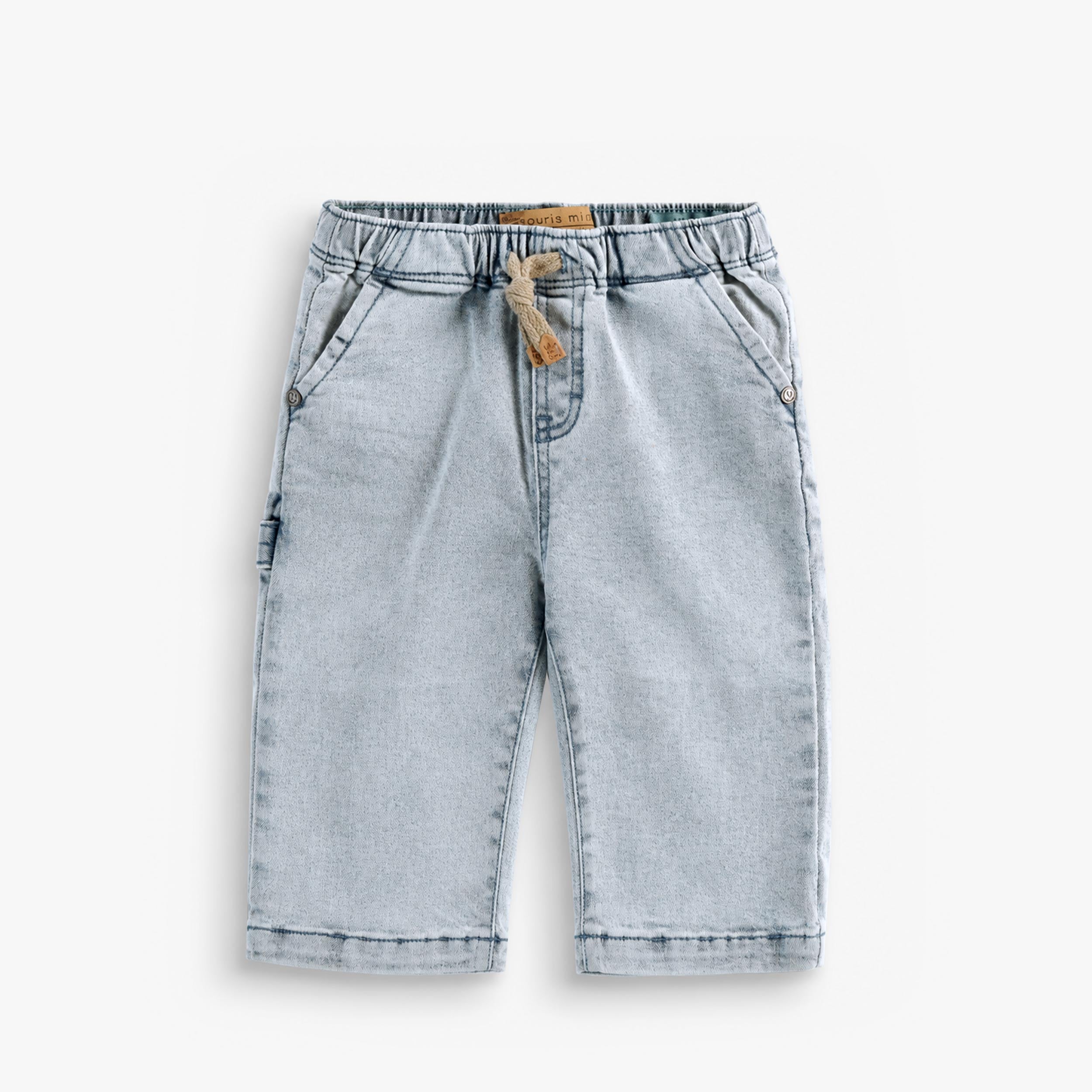 Denim bleu pâle, bébé - Souris Mini