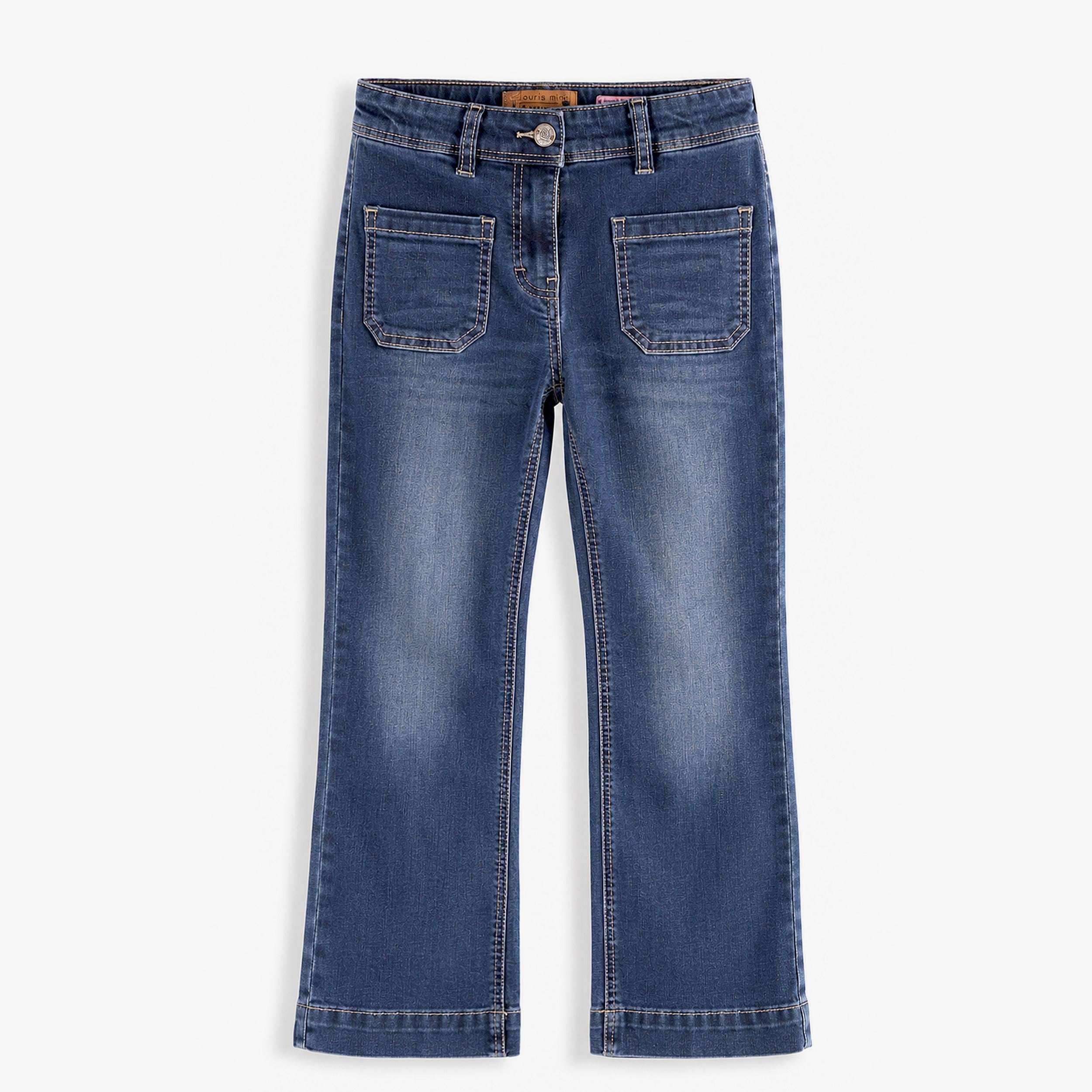 Denim flare bleu foncé, enfant - Souris Mini
