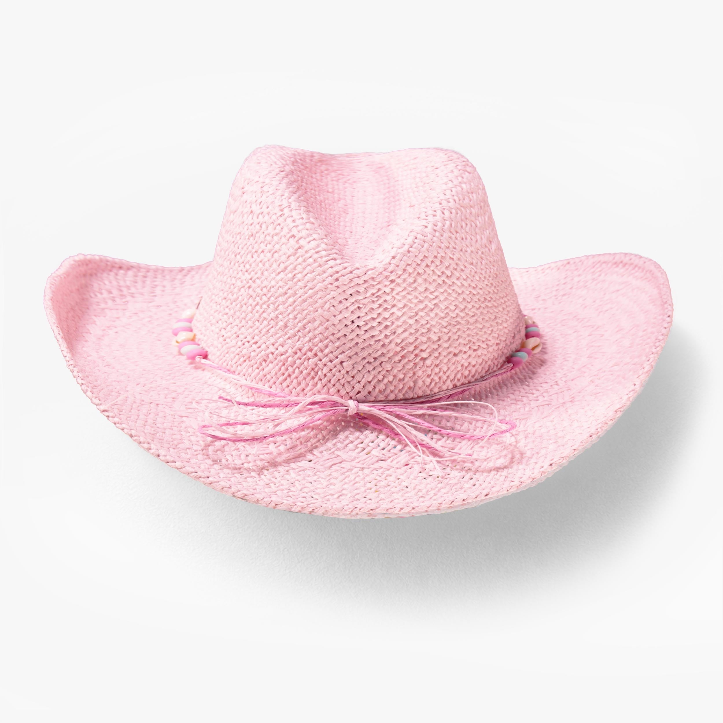 Derrière du chapeau fedora en paille, enfant 