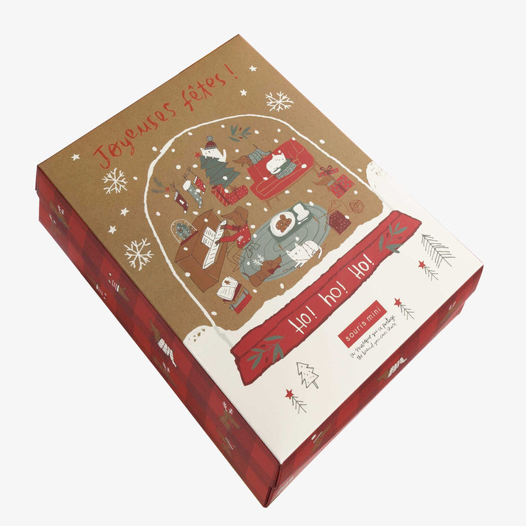 Boîte cadeau du temps des fêtes || Holiday gift box