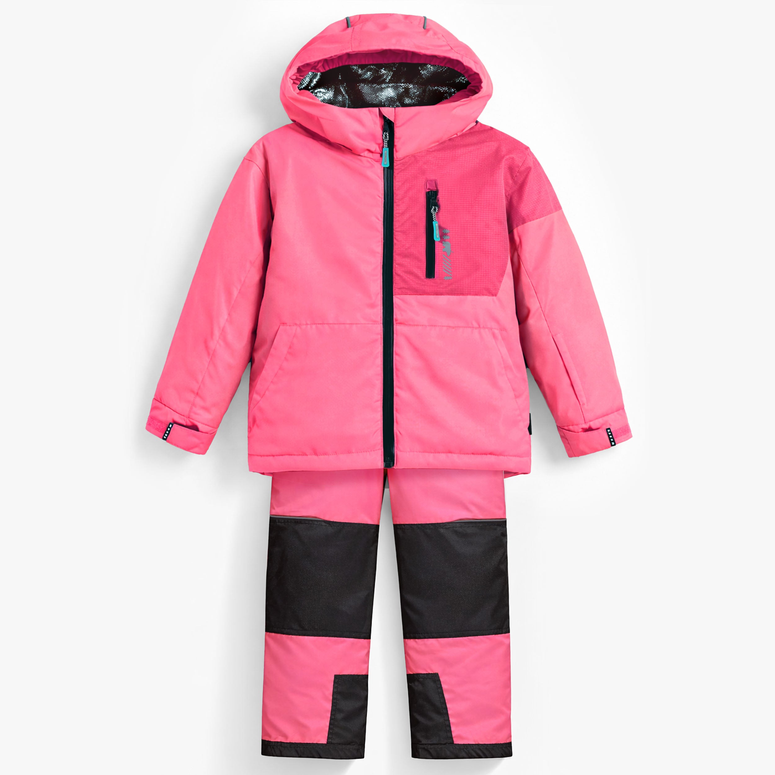 Habit de neige deux pièces PERFO+ rose enfant - Souris Mini