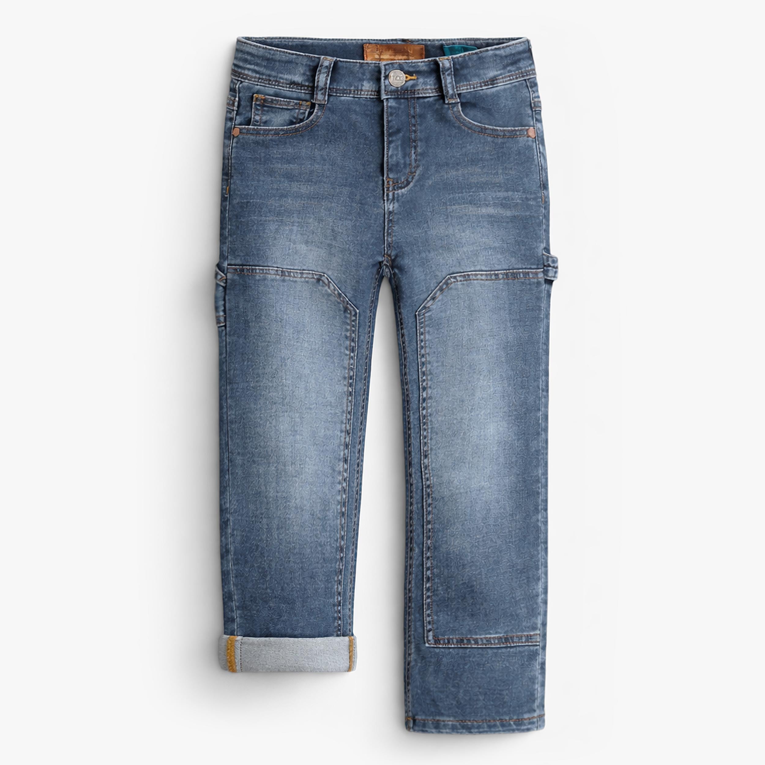 Jean bleu coupe décontractée, enfant - Souris Mini