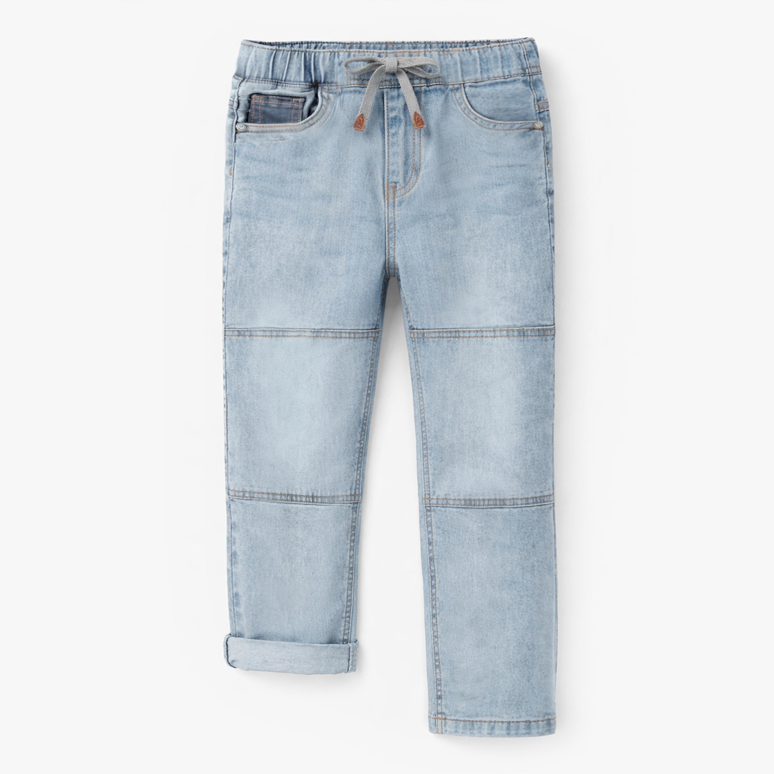 Jean bleu pâle avec écusson étoile, enfant - Souris Mini