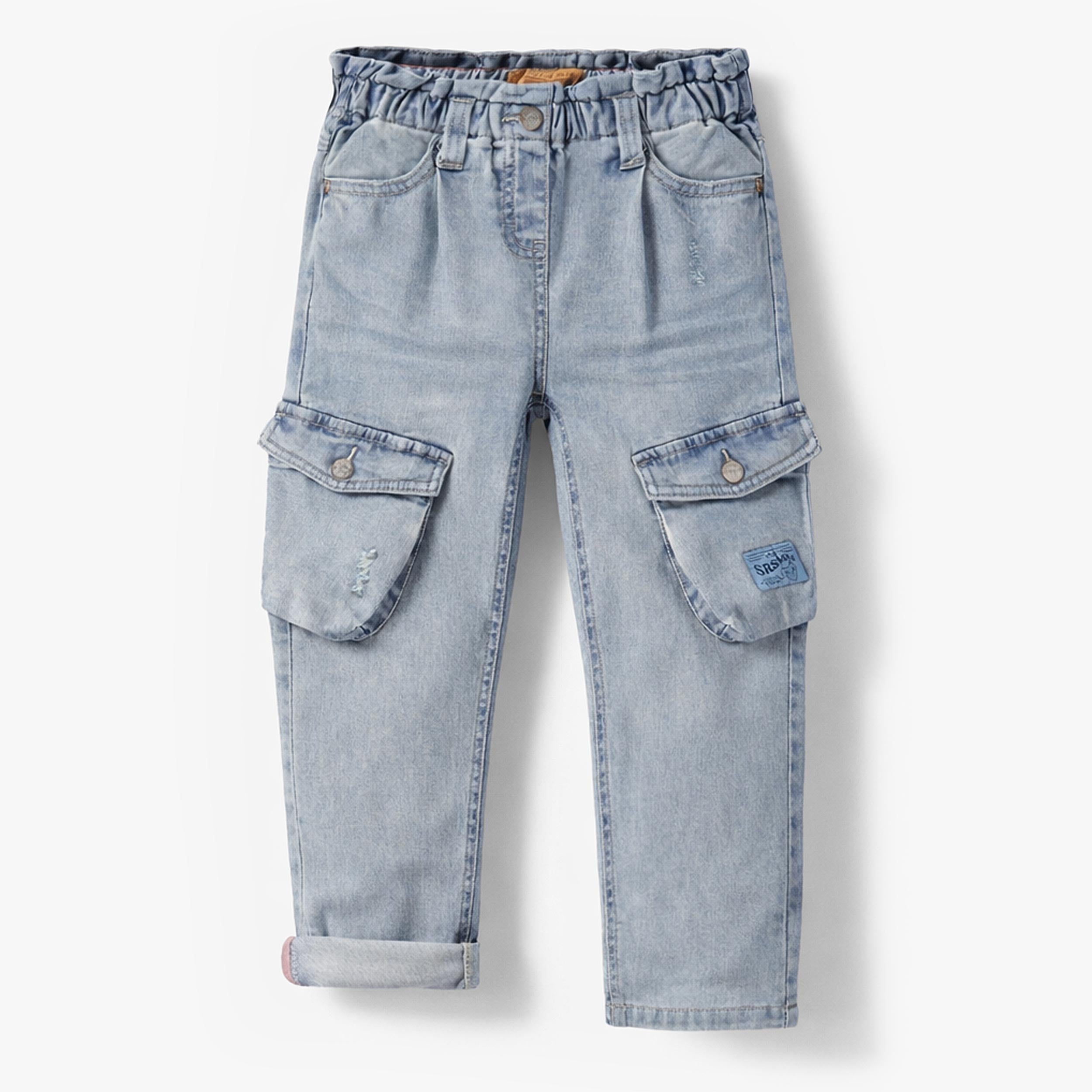 Jean bleu pâle coupe ample, enfant - Souris Mini