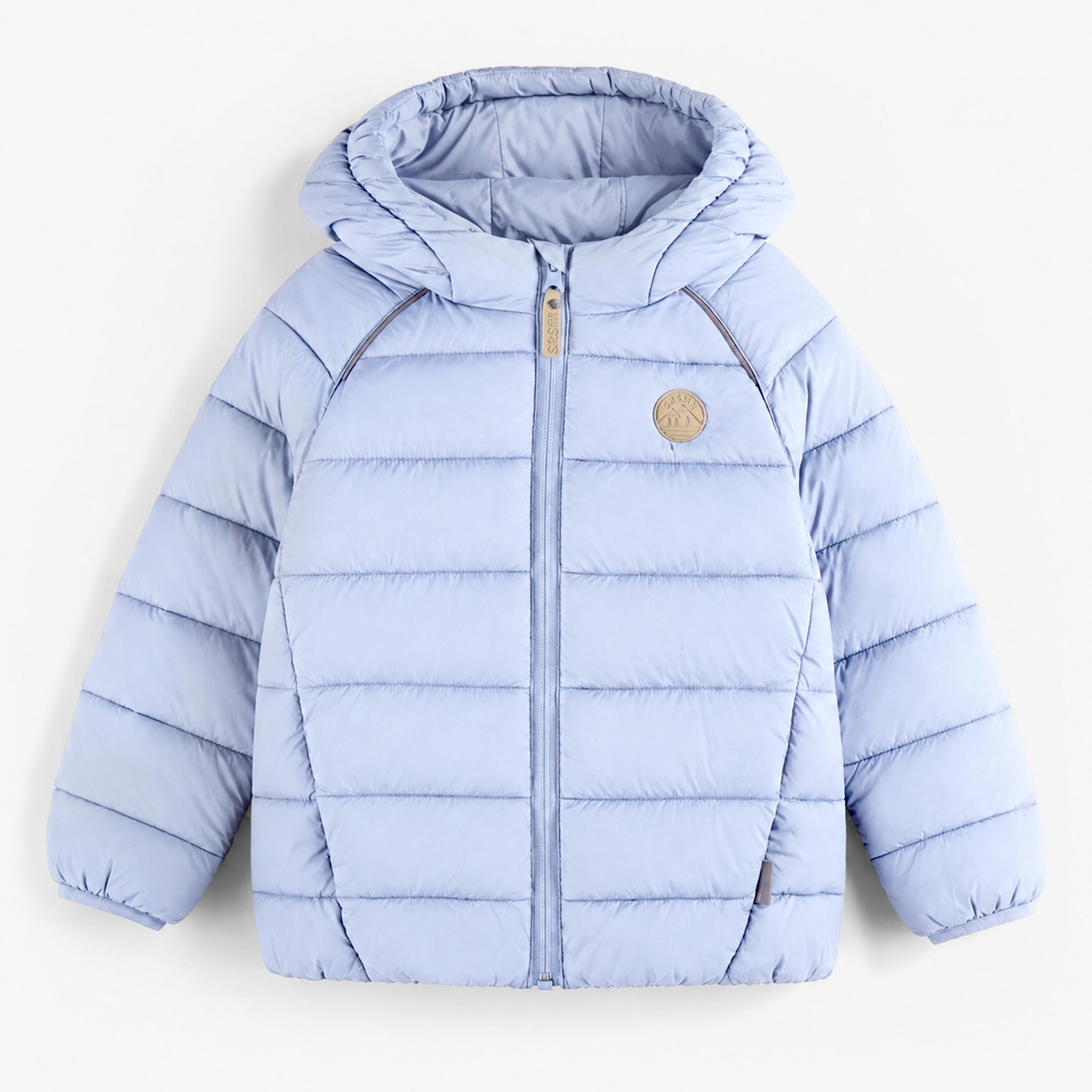 Manteau doudoune bleu pâle, enfant - Souris MIni
