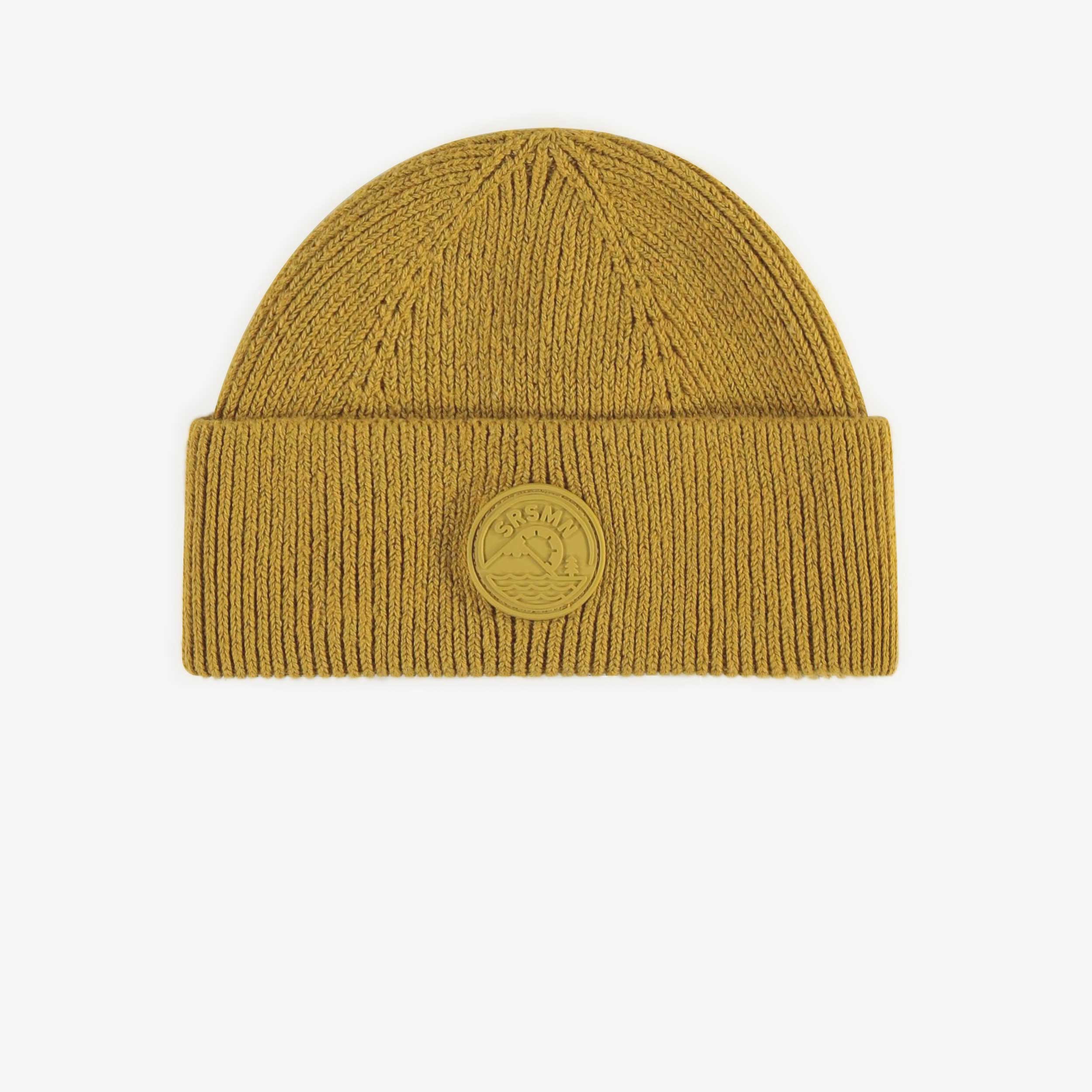 Yellow green knitted toque, child