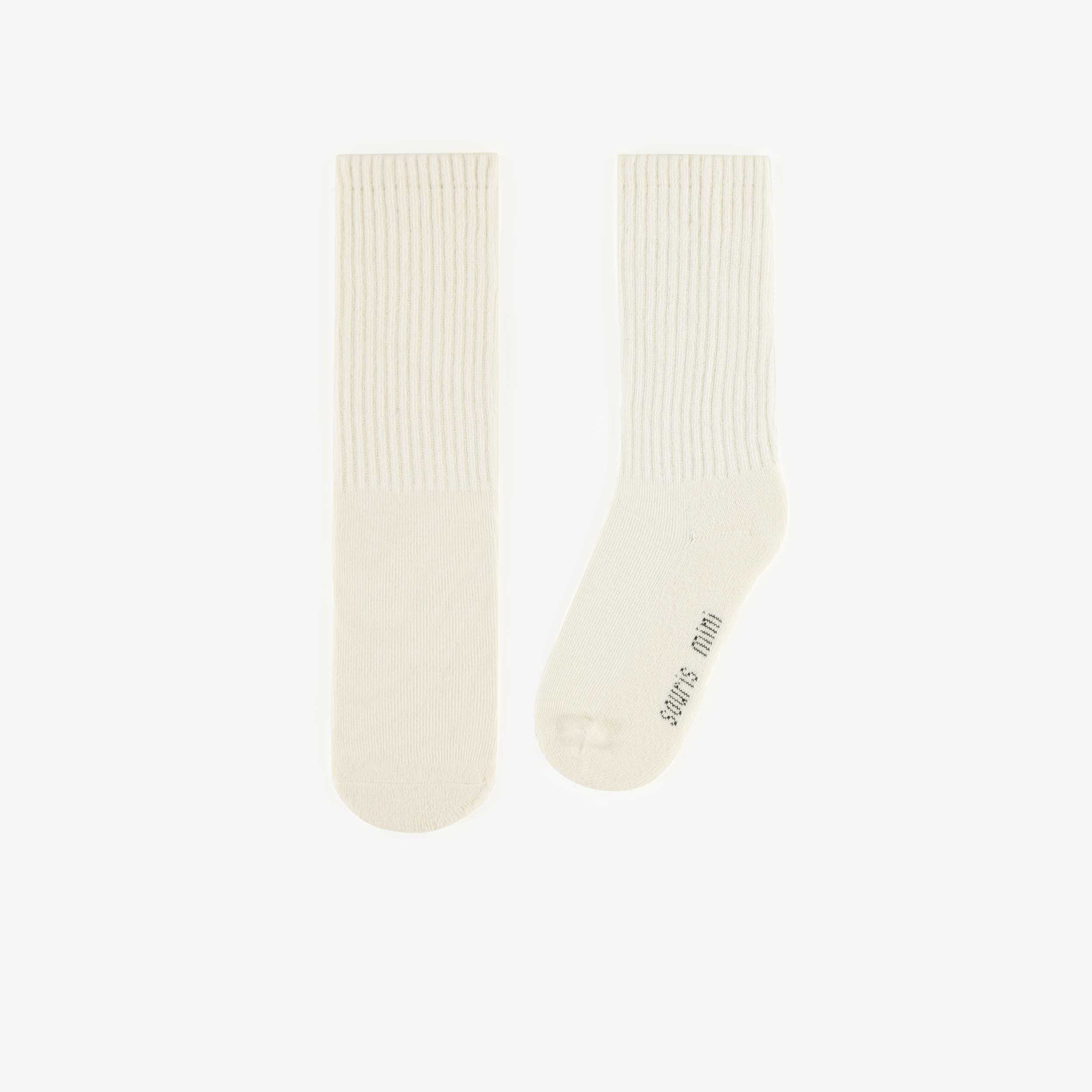 Chaussettes crème, enfant