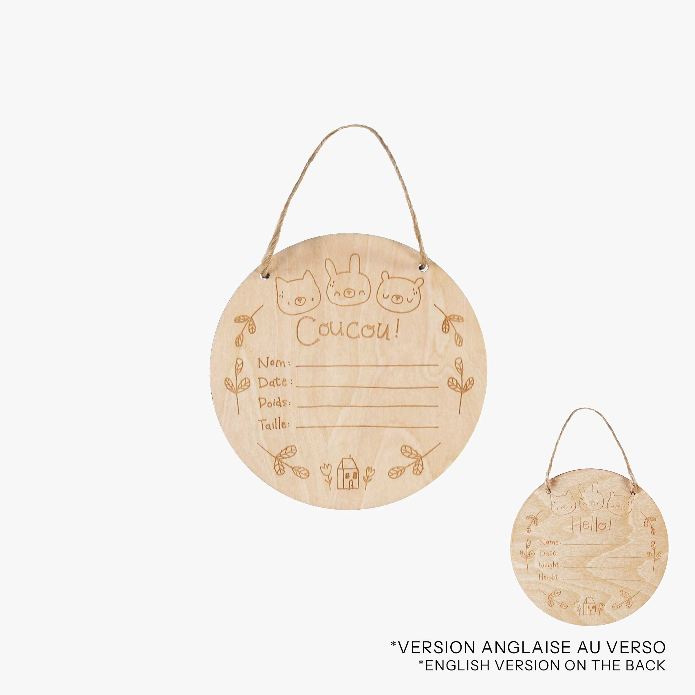 Pink and cream “The Classic” gift box (8 pieces), newborn