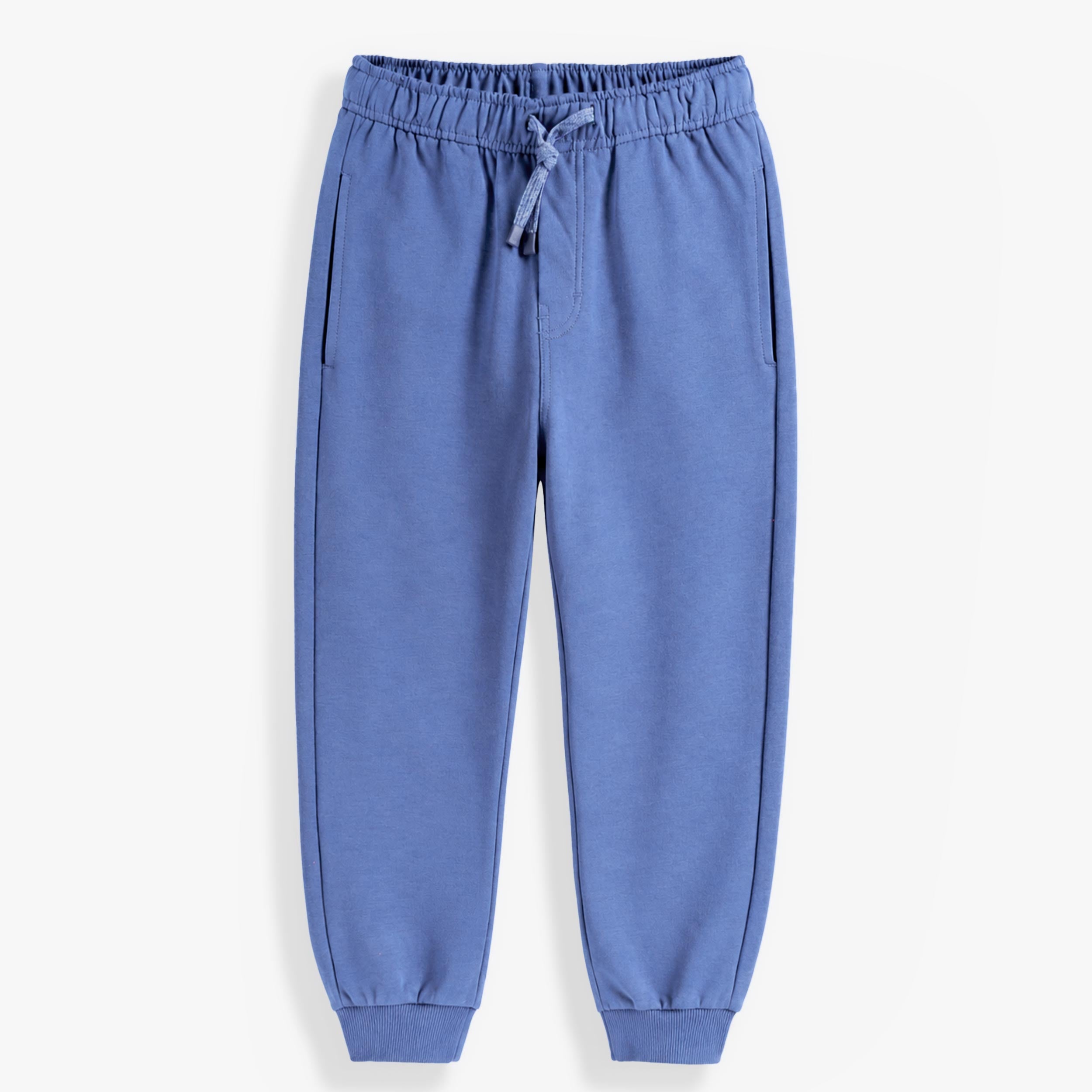 Pantalon bleu en coton français, enfant garçon - Souris Mini